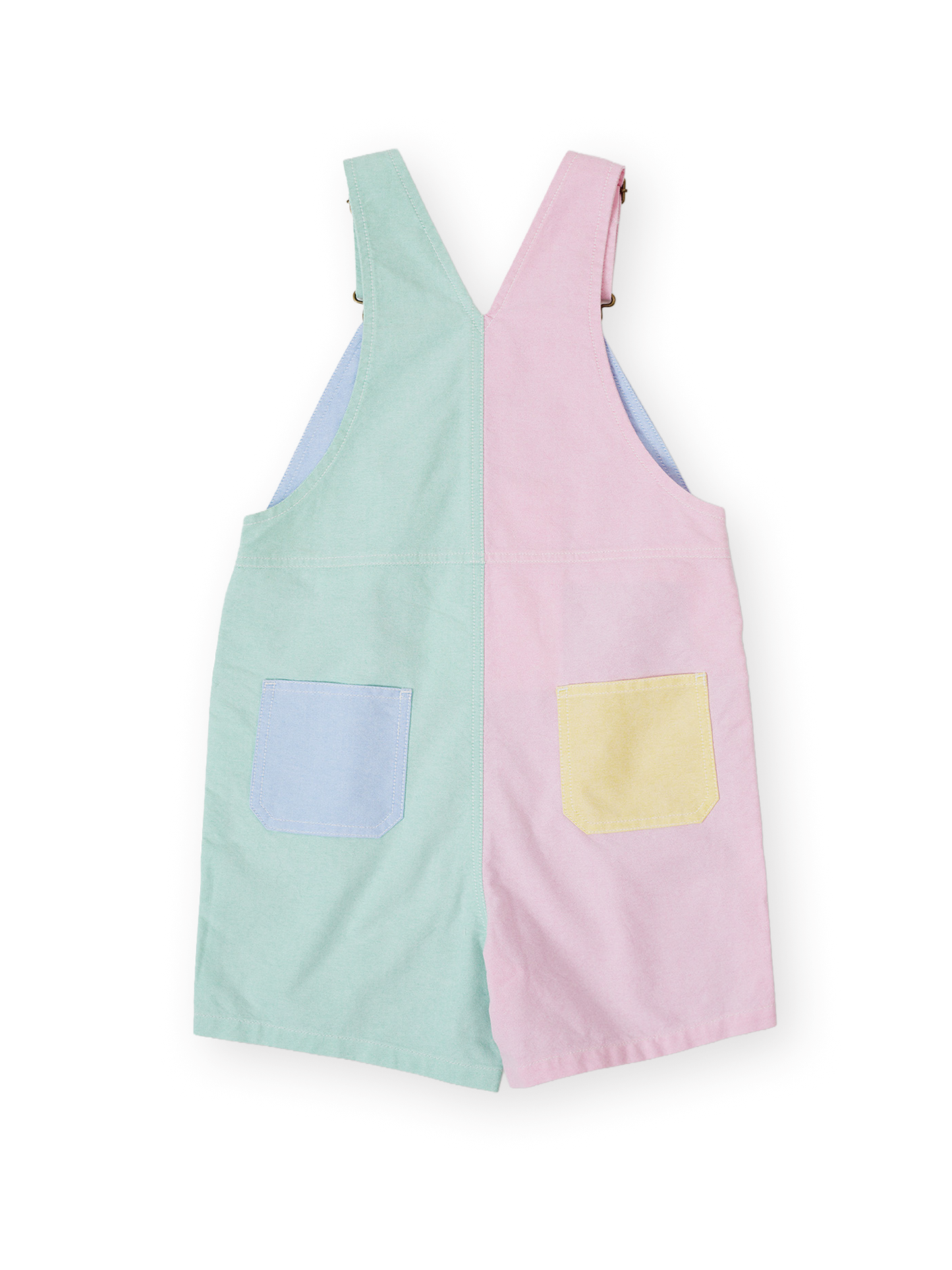 Colour Block Oxford Burton Overalls