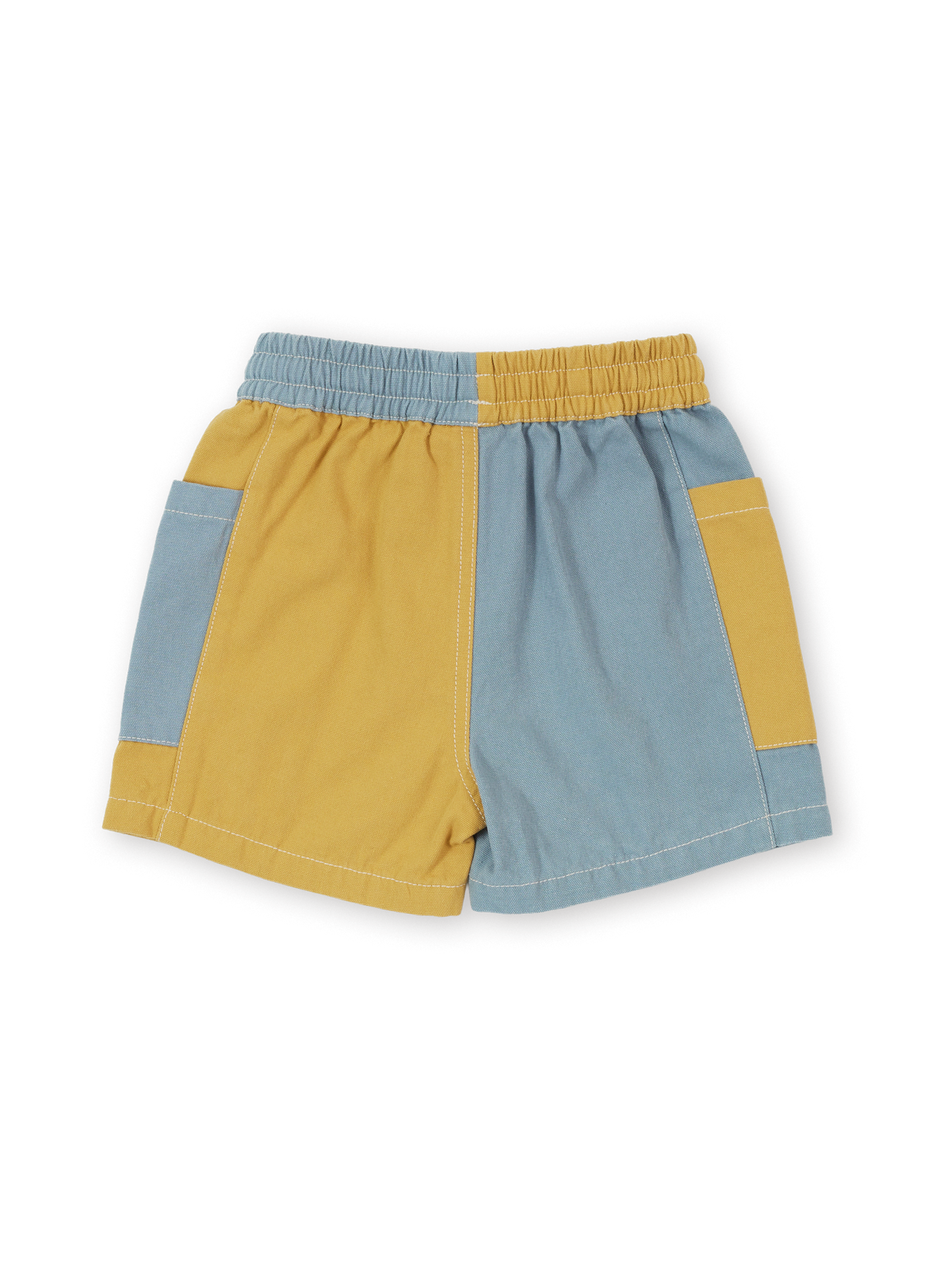 Sky & Butter Patchy Pocket Short