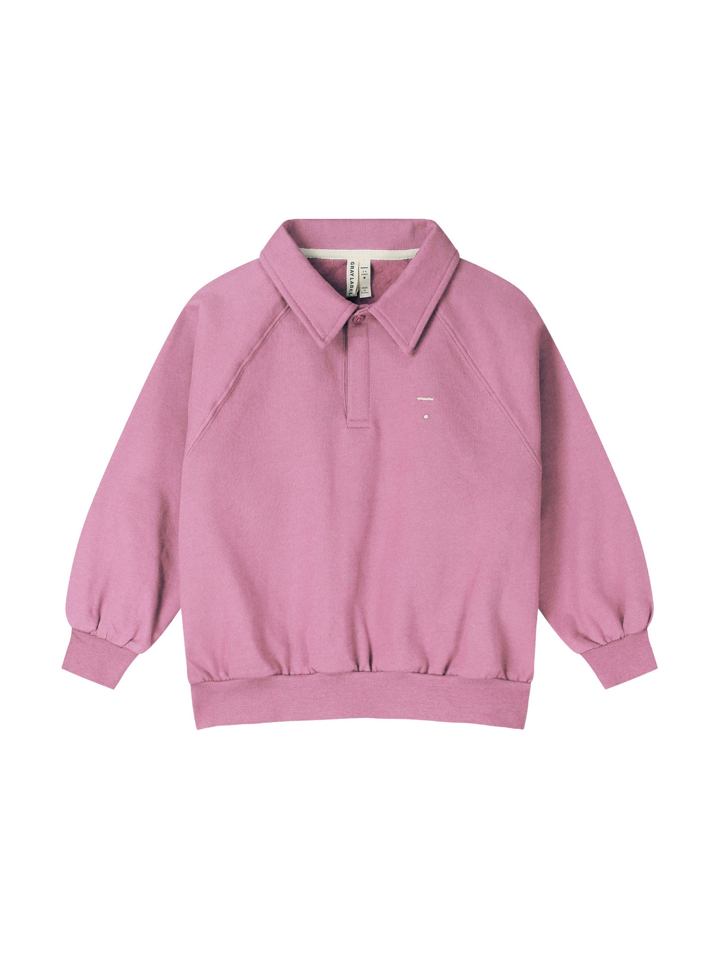 Bubblegum Polo Sweatshirt