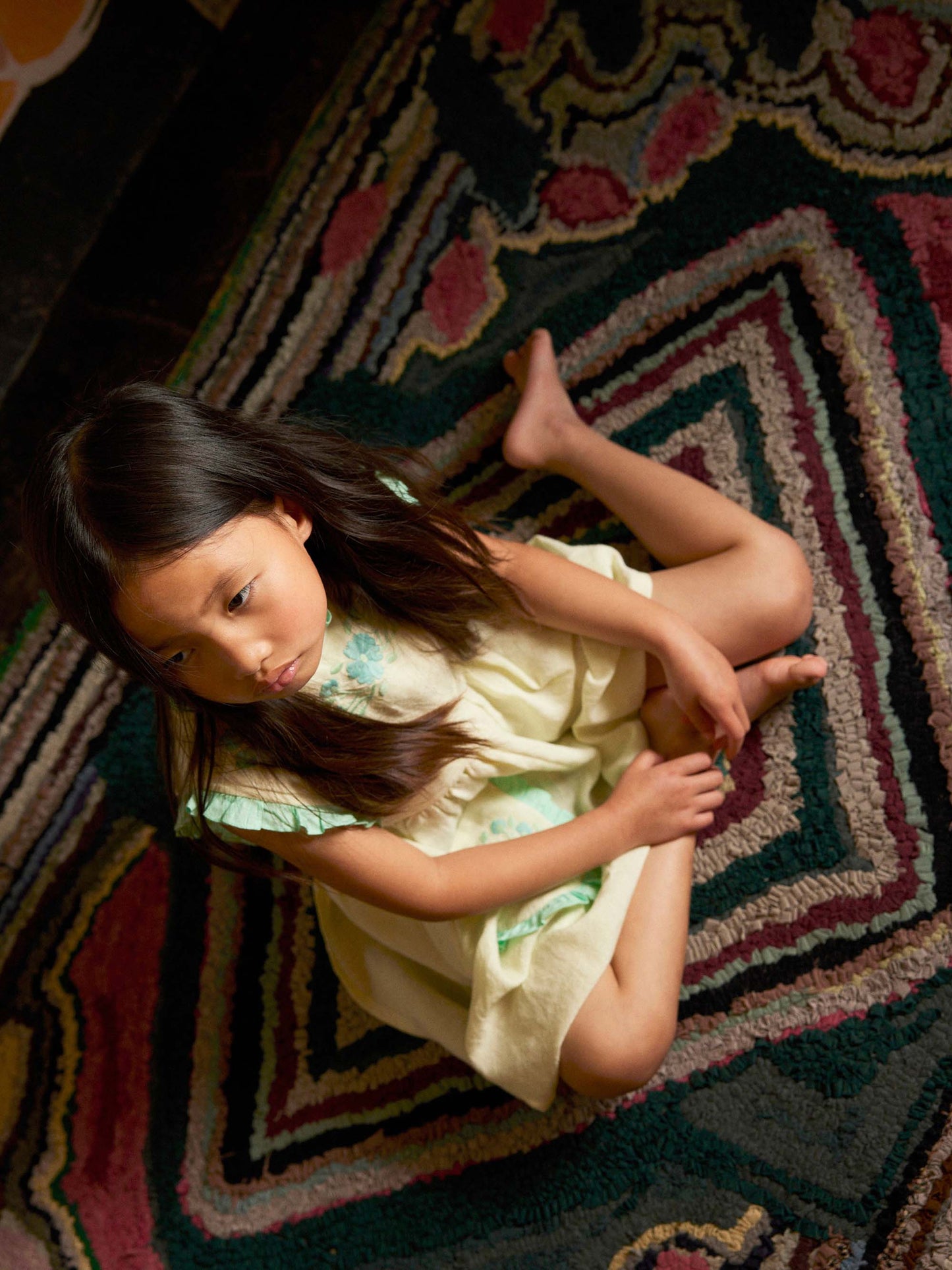 Ida Dress - Mint Cream/Seaglass