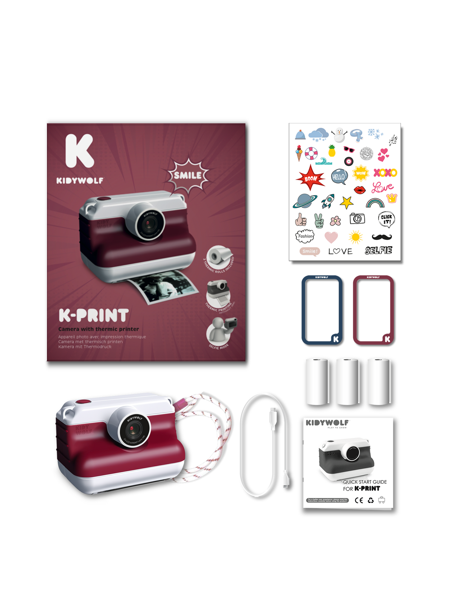 KPRINT Instant Thermal Printing Camera