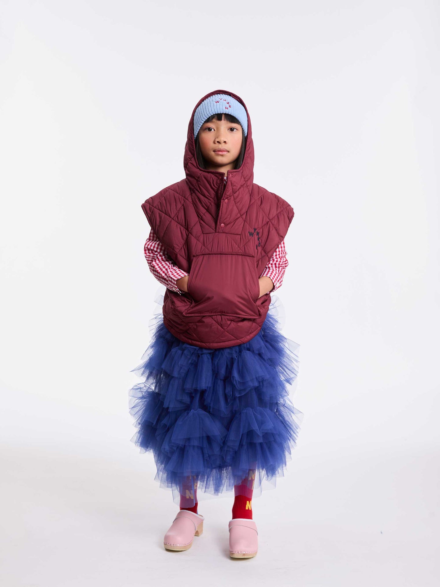 Ultramarine Long Tux Tulle Skirt