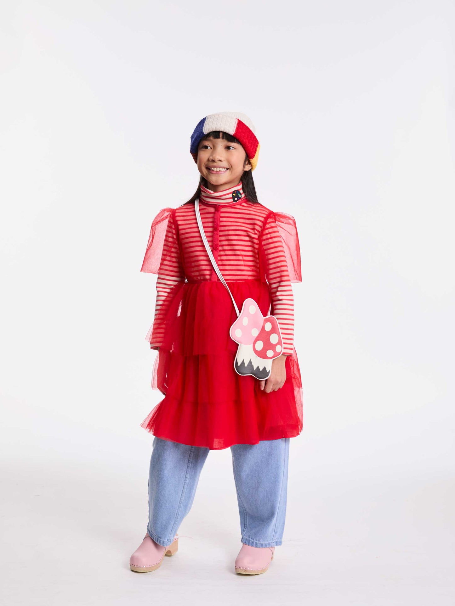 Red Tux Tulle Dress