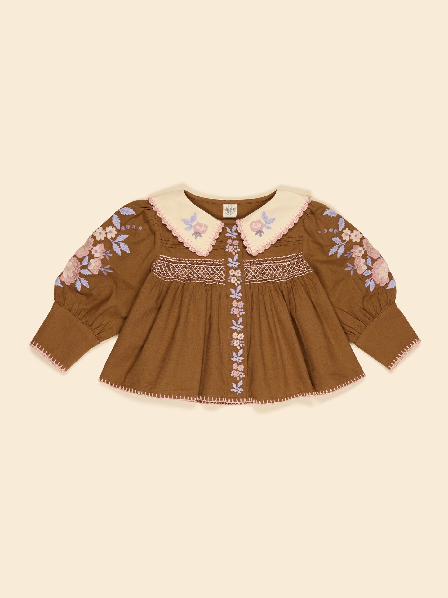 Lora Blouse - Chocolate