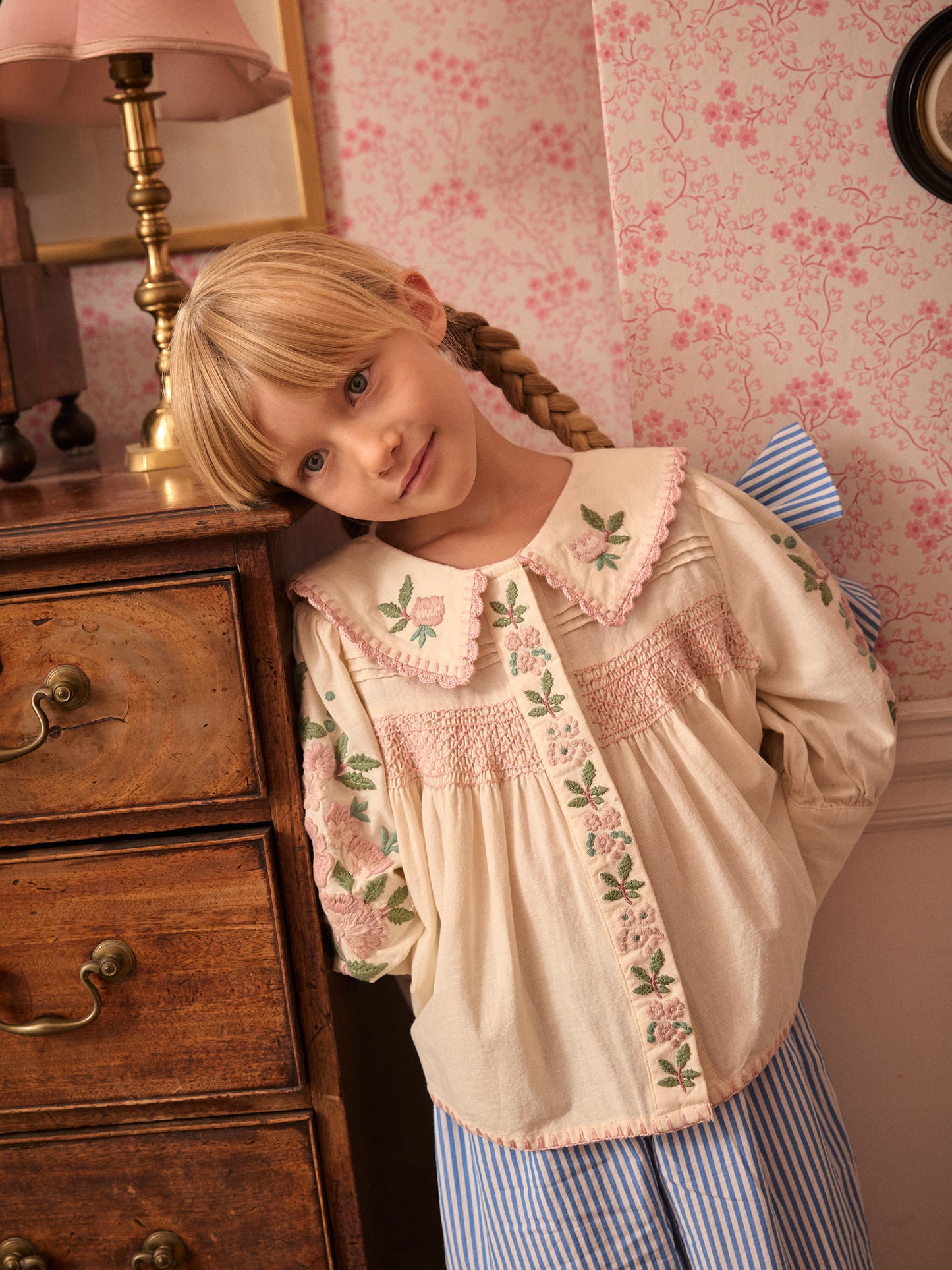 Lora Blouse - Milk-Cream