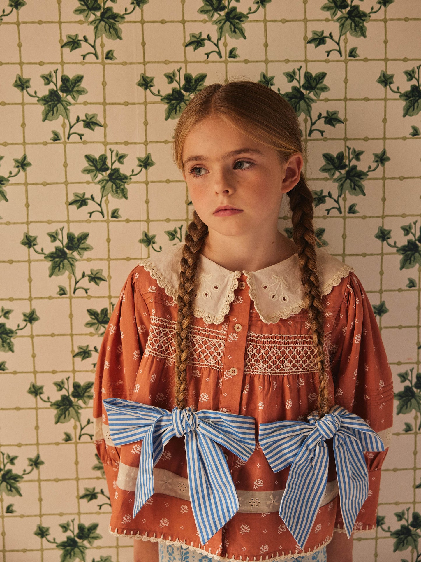 Lora Blouse - Mountain Calico Jam