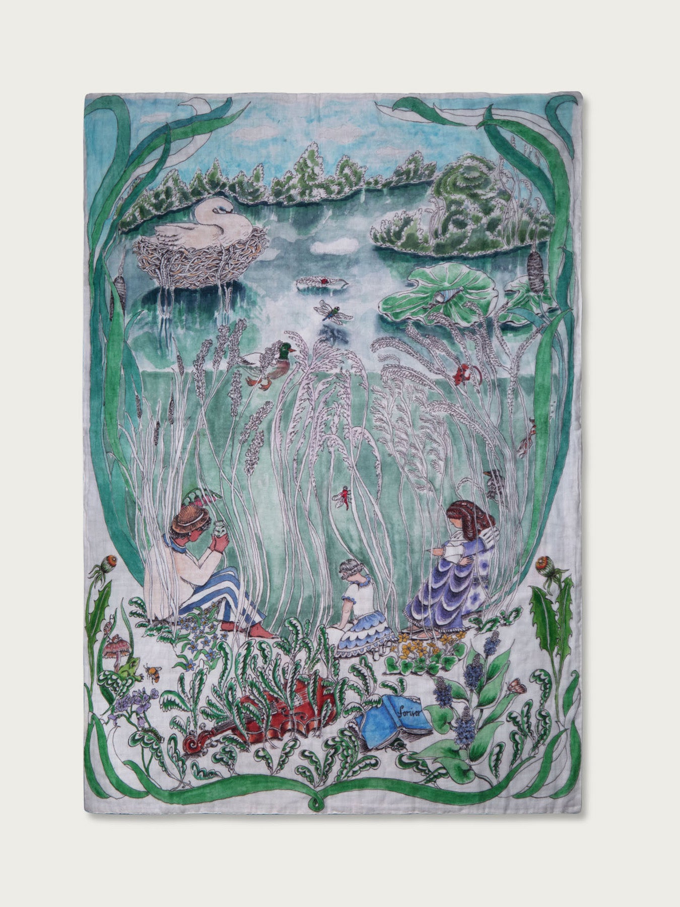The Pond Dance Large Muslin