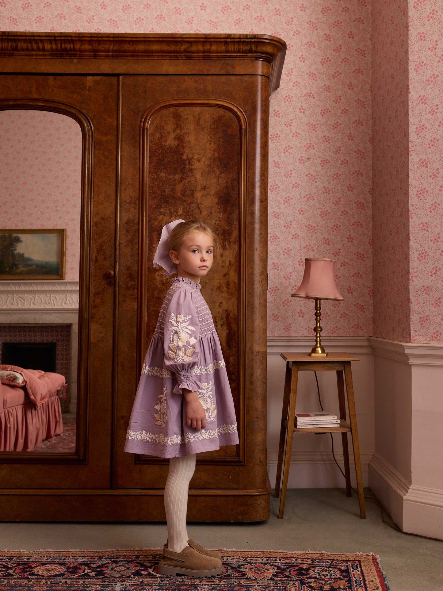 Mia Dress - Dusky Lavender