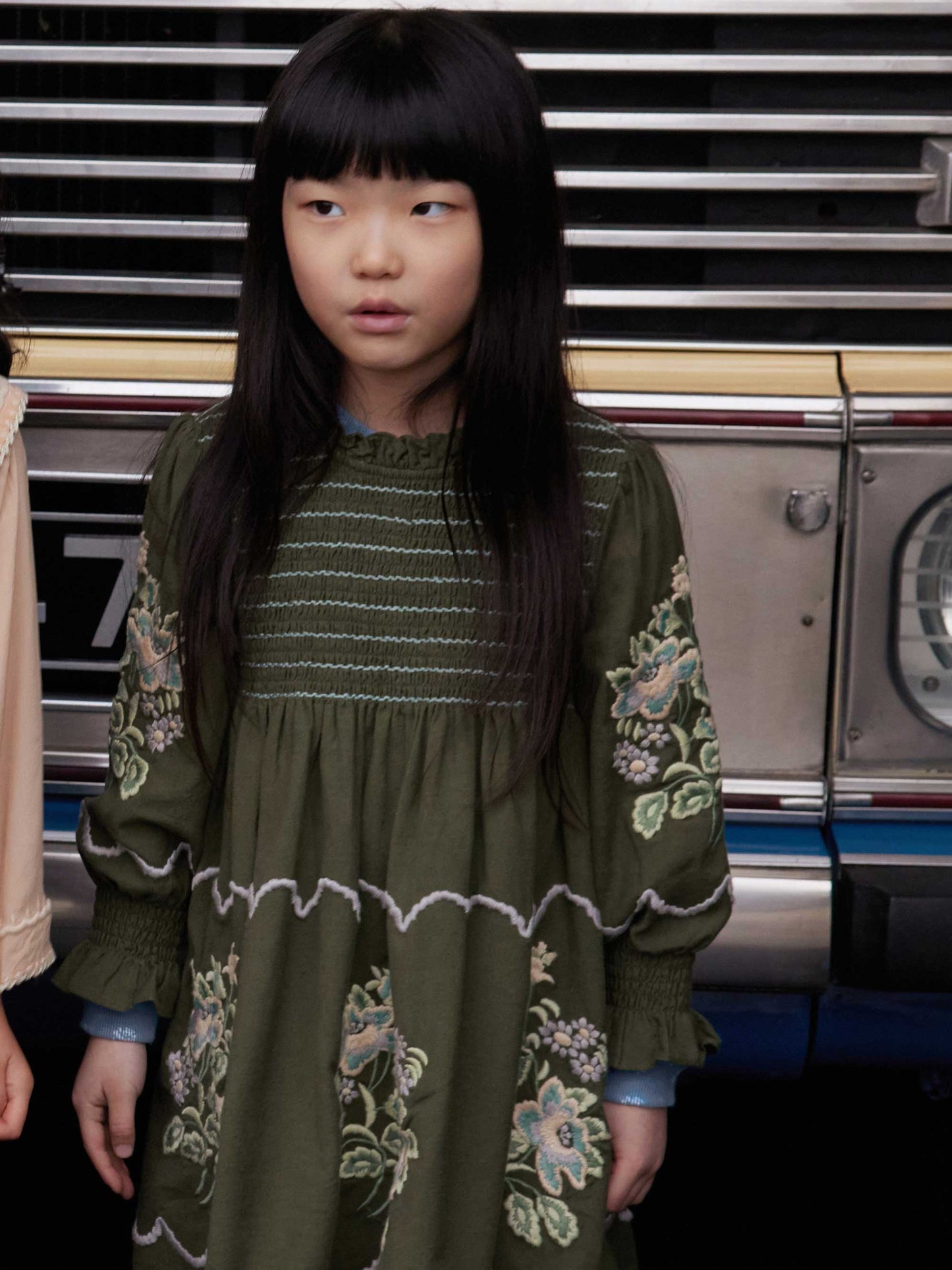 Mia Dress - Forest