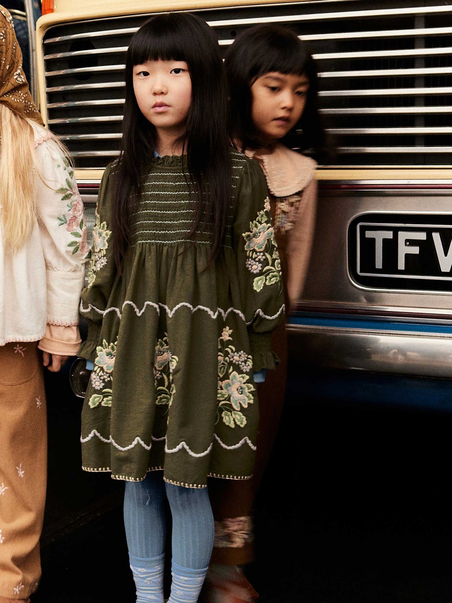 Mia Dress - Forest