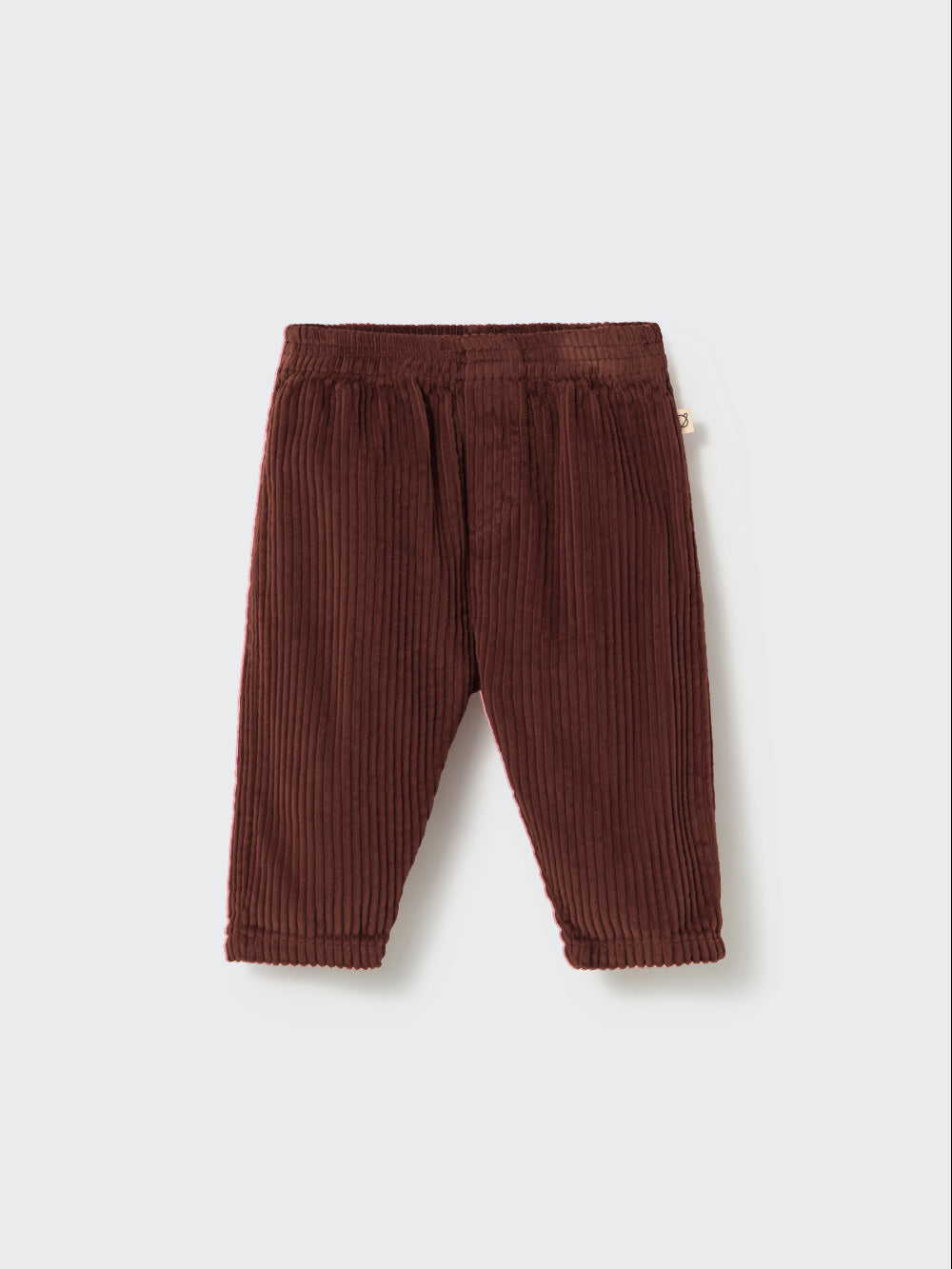 Chocolate Wide Corduroy Baby Pants
