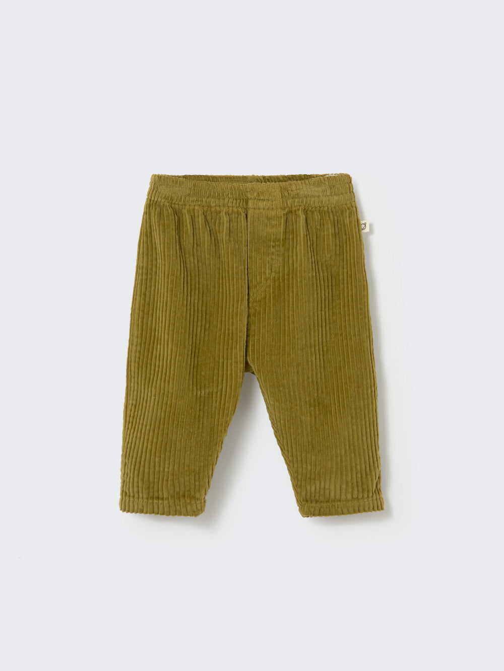 Green Wide Corduroy Baby Pants
