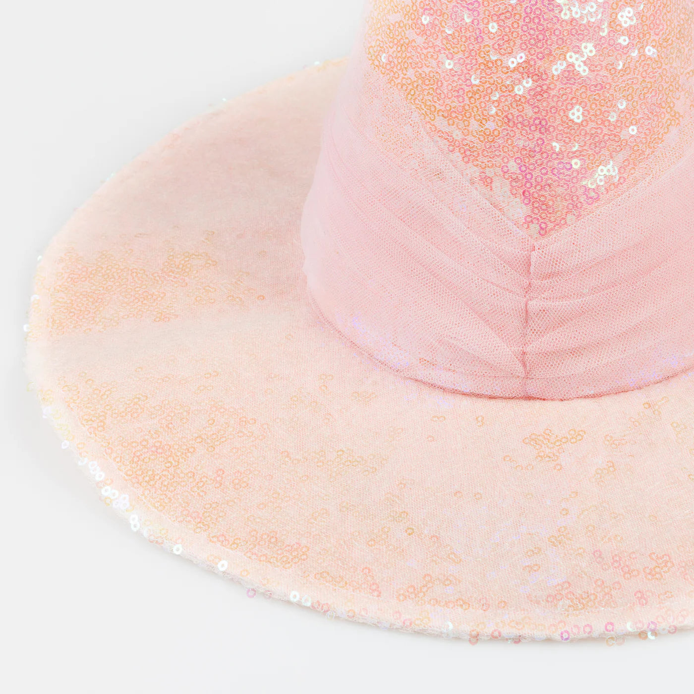 Pink Sequin Witch Hat
