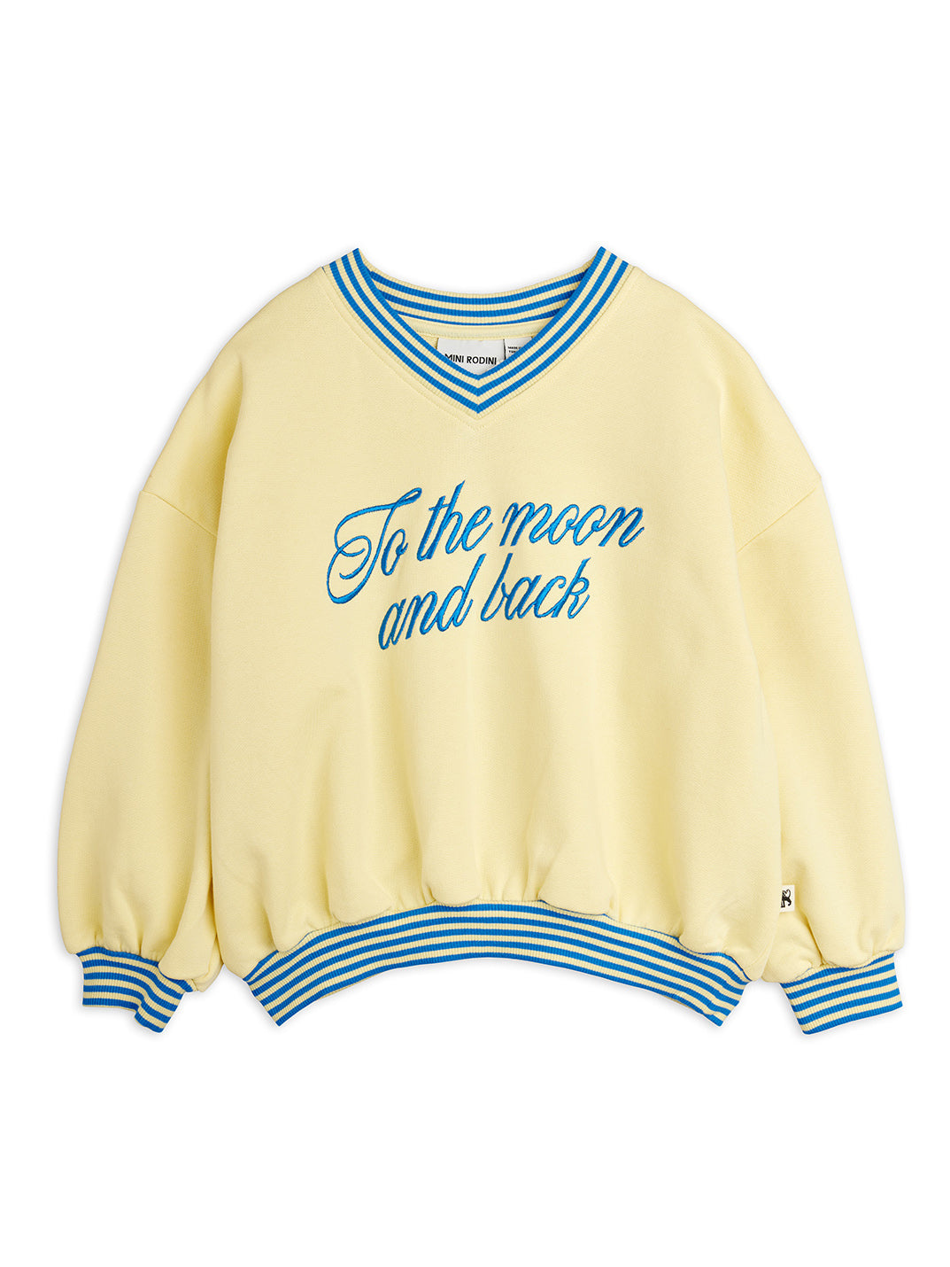 To The Moon Embroidered Sweatshirt