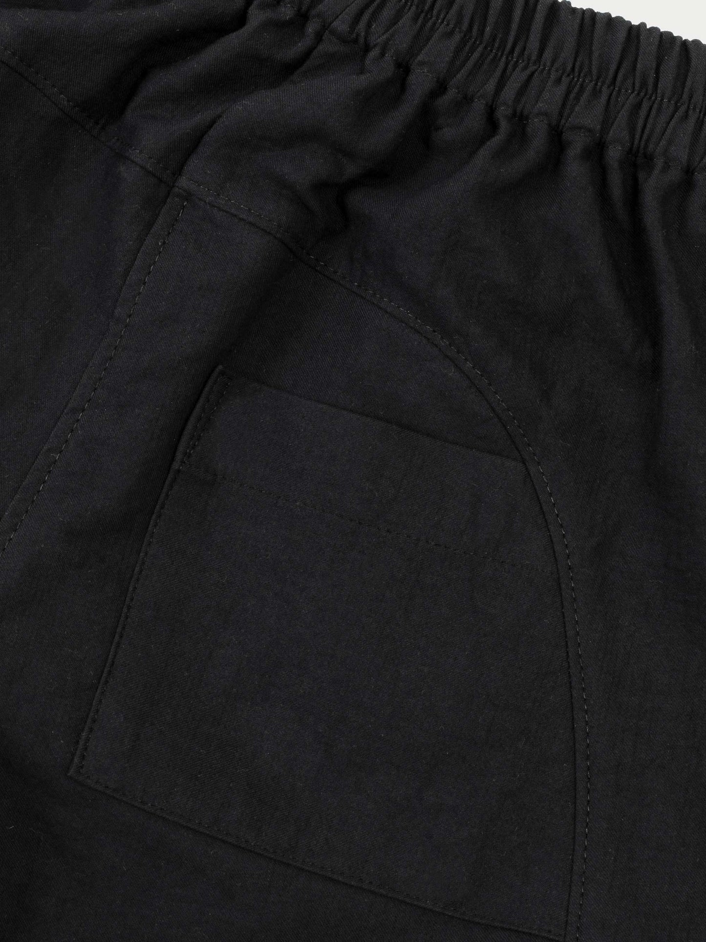 Black Otis Rounded Joggers