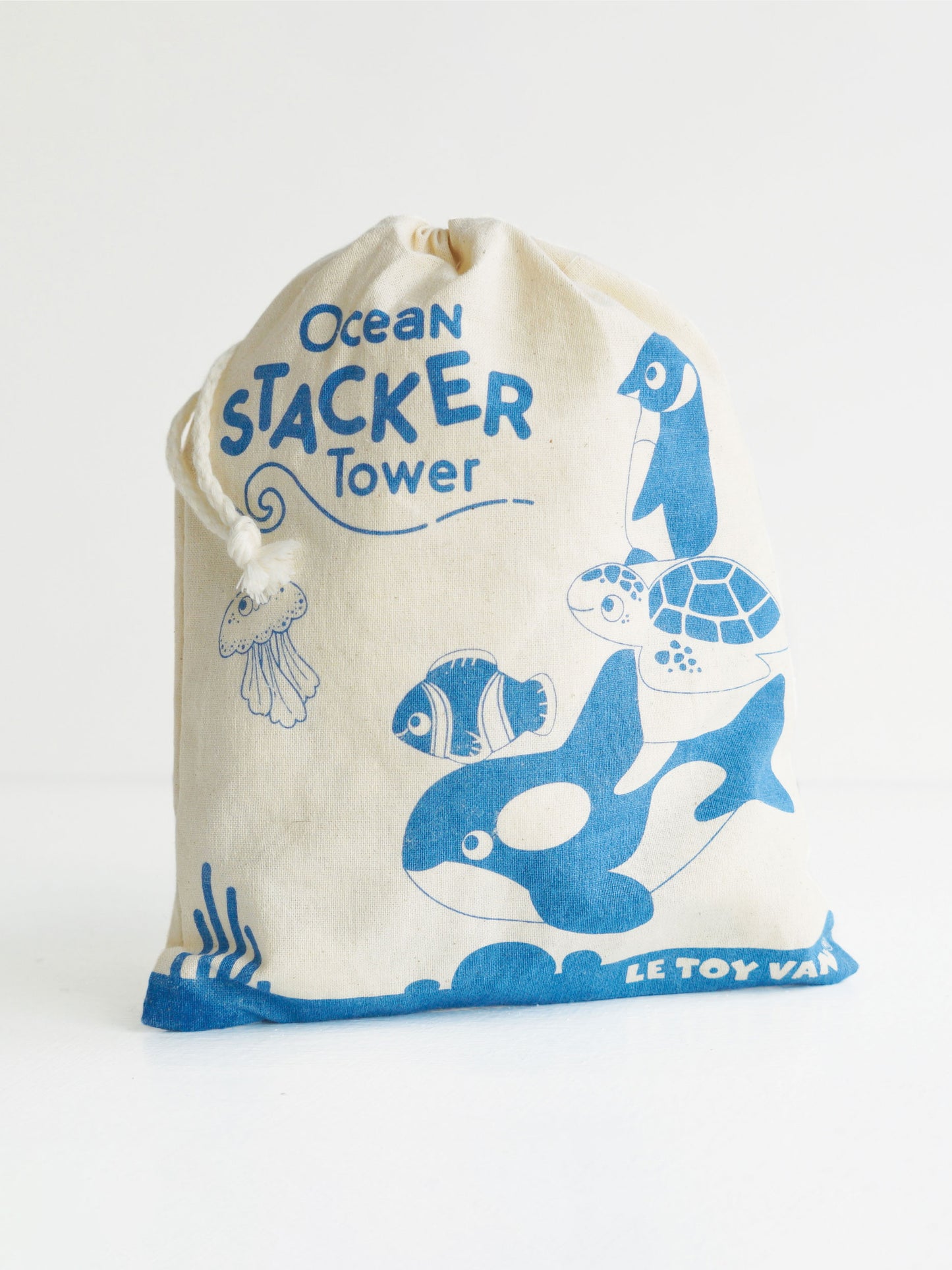 Ocean Life Stacking Animals & Bag