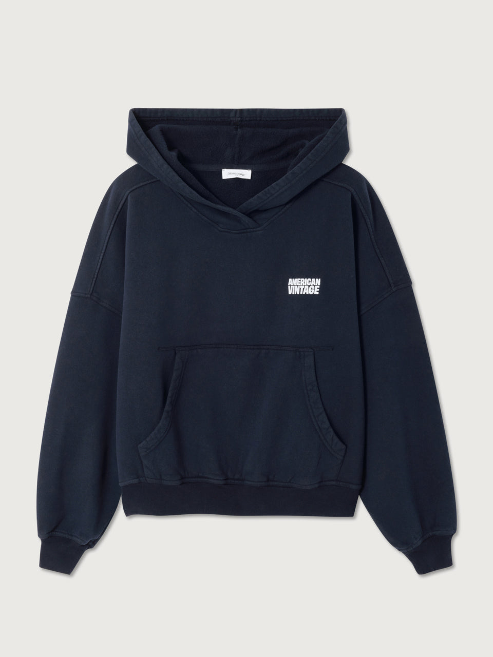 Vintage Navy Plizzy Hoodie