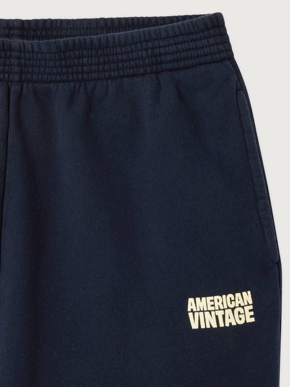 Vintage Navy Plizzy Sweatpants