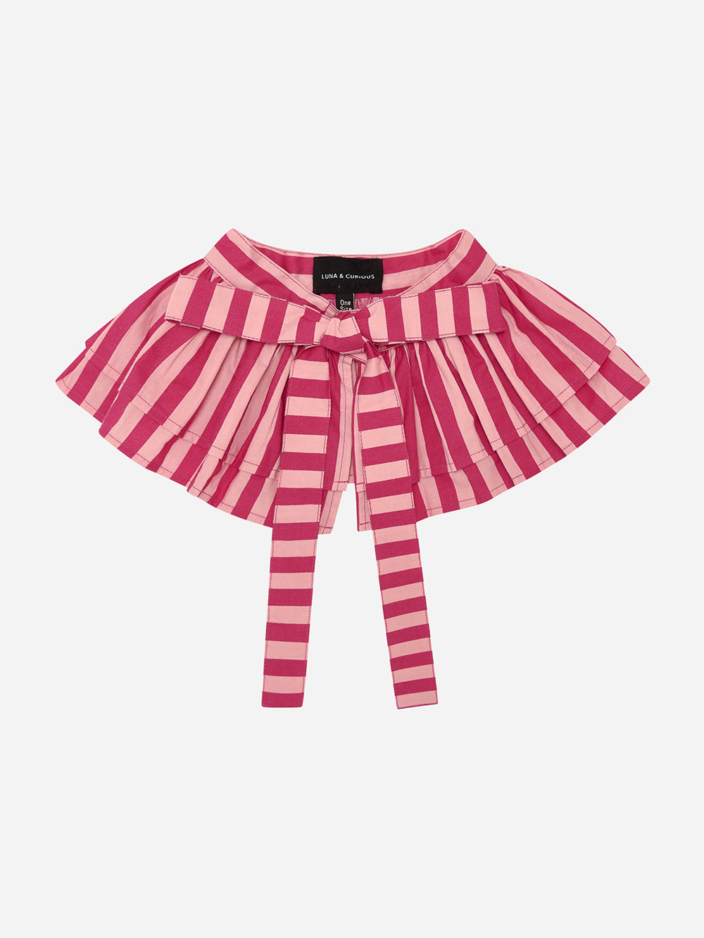 Pink & Red Stripe Collar