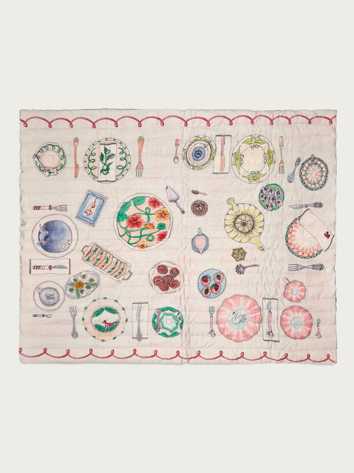 Once Upon A Feast Quilted Blanket