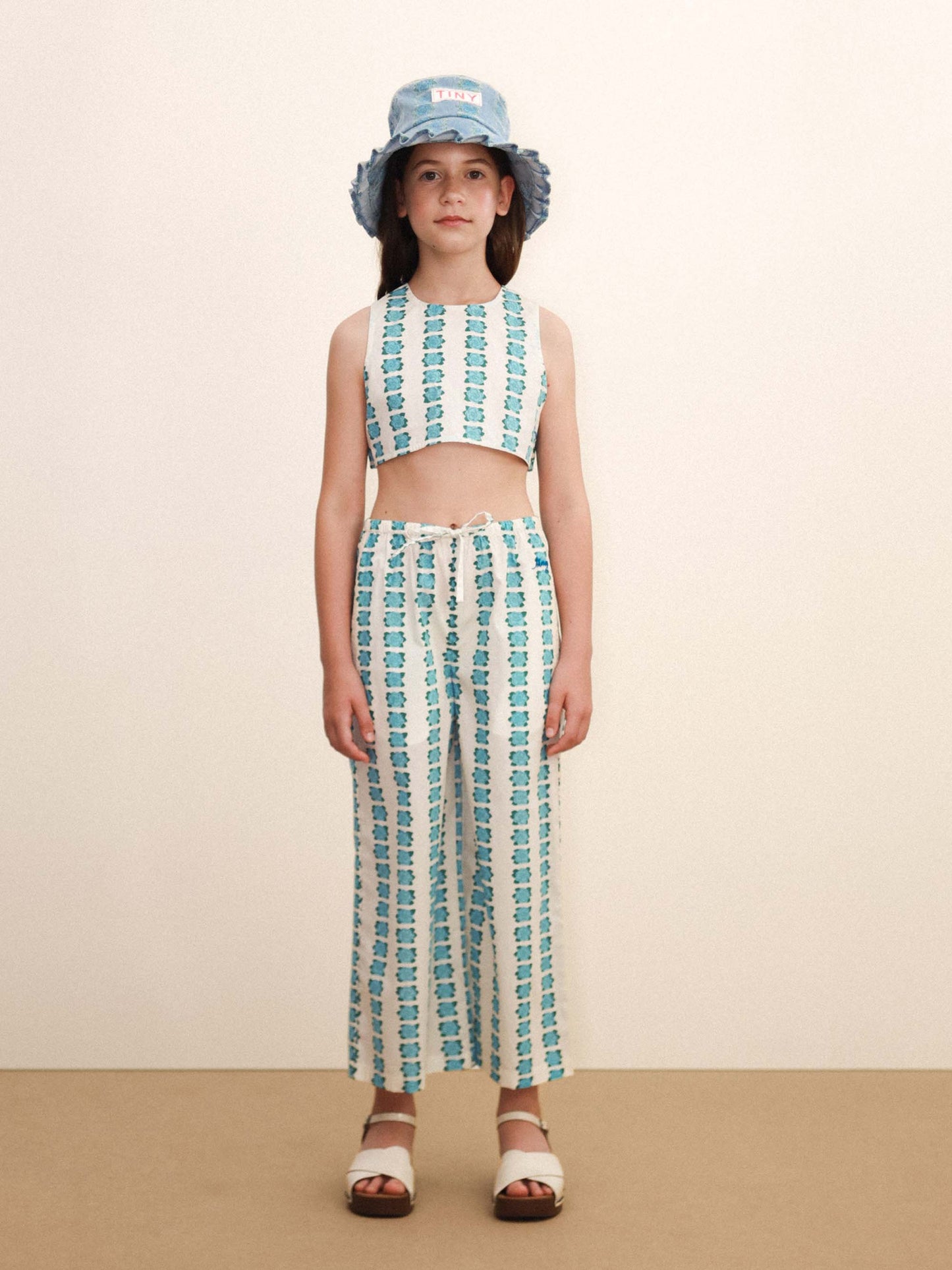 Blue Flowers Bucket Hat