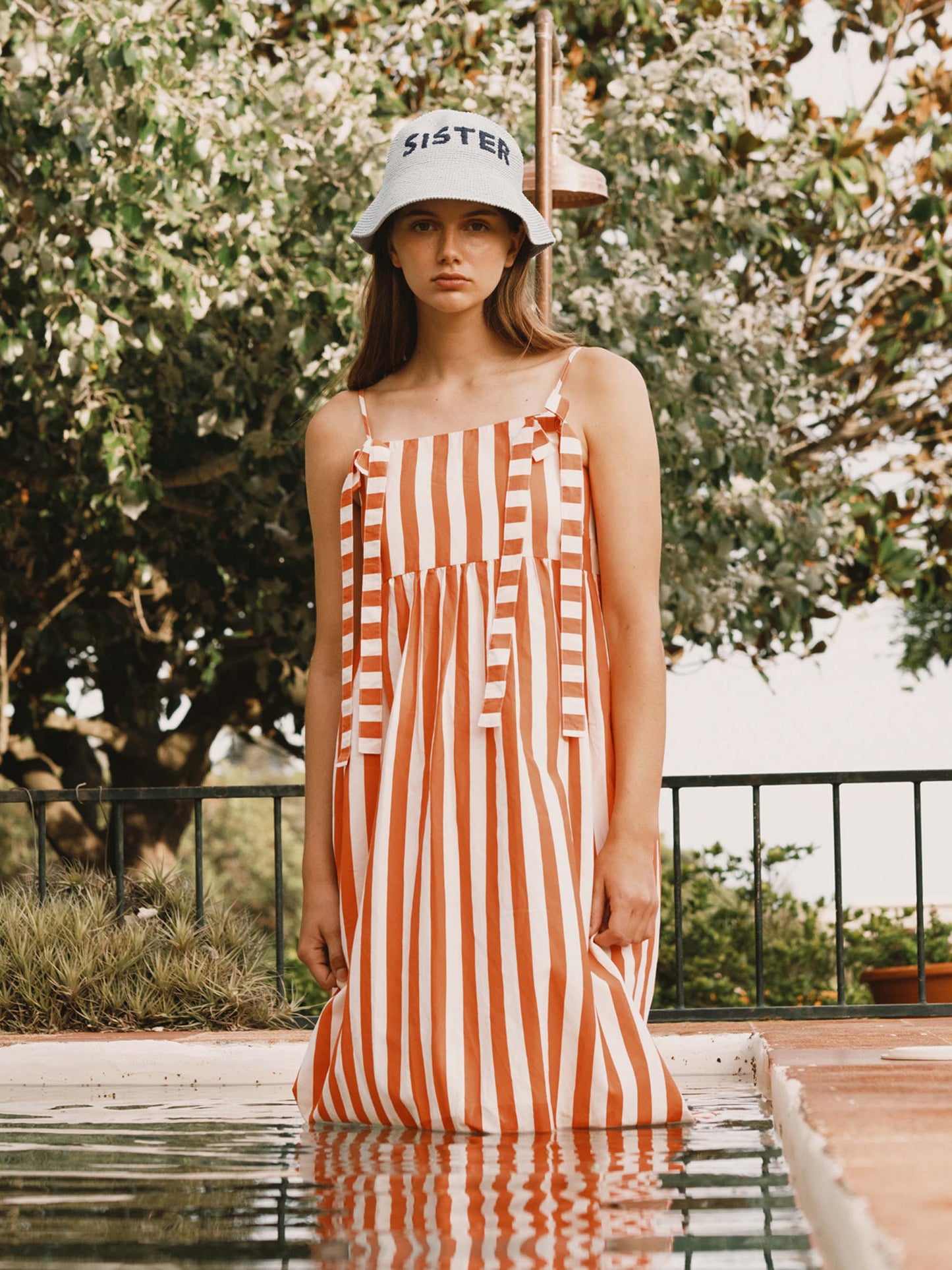 Striped Bows Dress