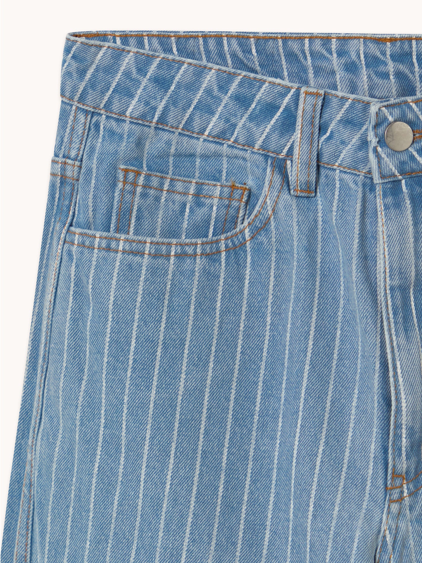Berta Striped Denim