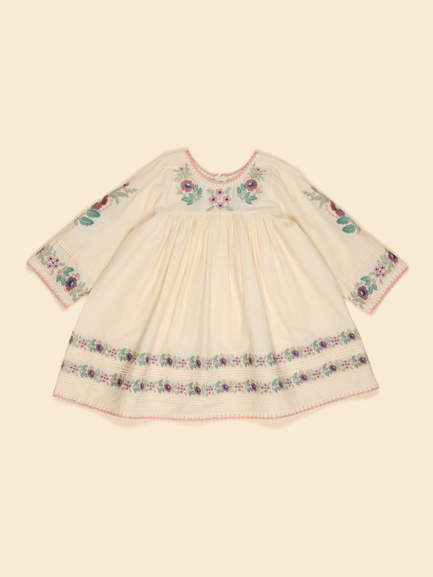 Stevie LS Dress - Milk-Cream