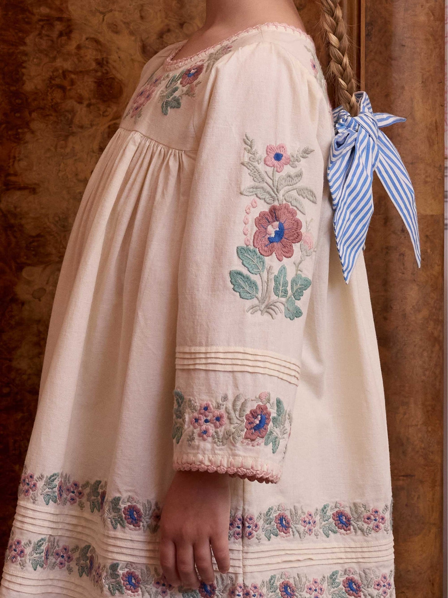 Stevie LS Dress - Milk-Cream
