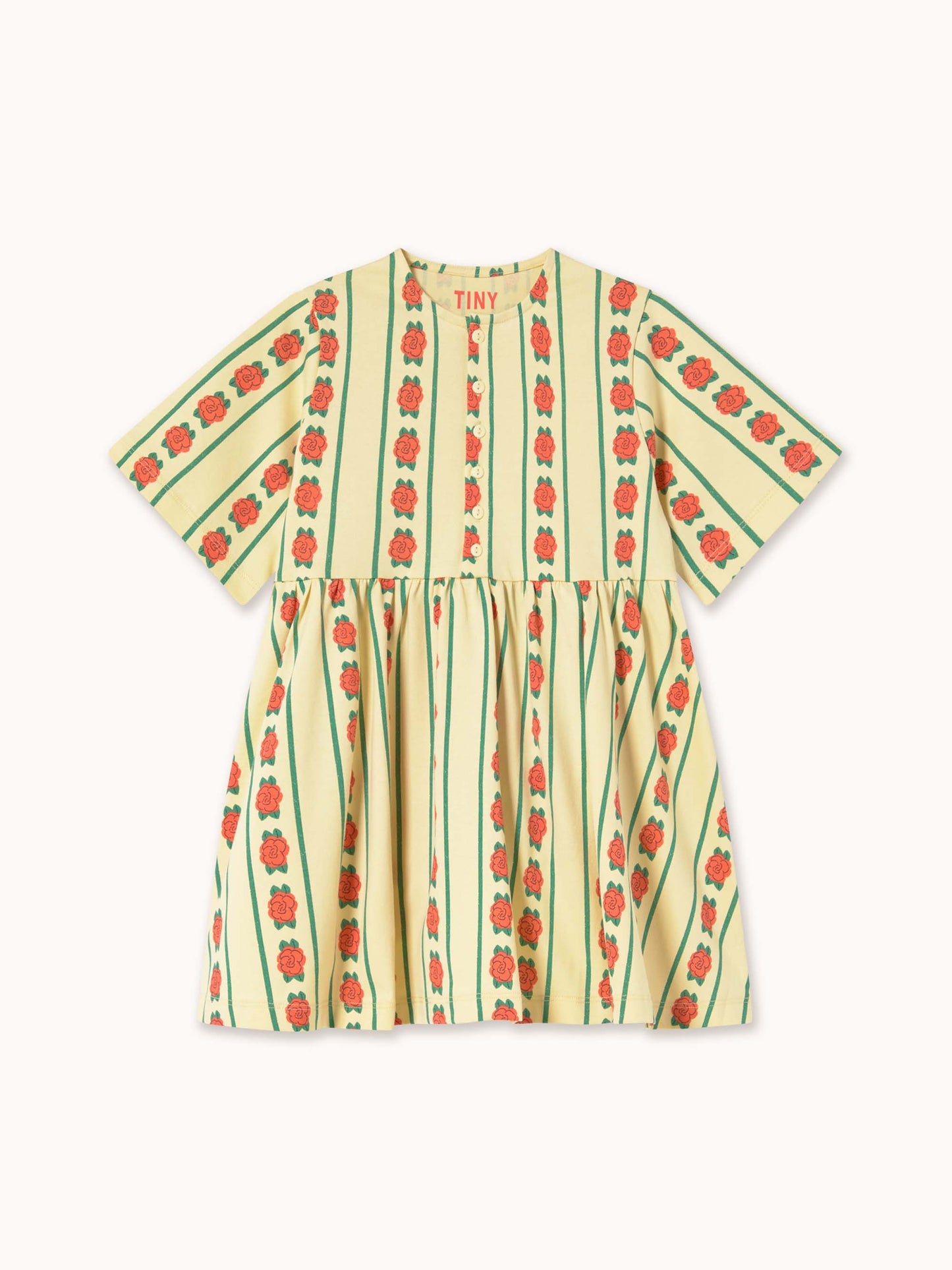 Rose Pattern Dress
