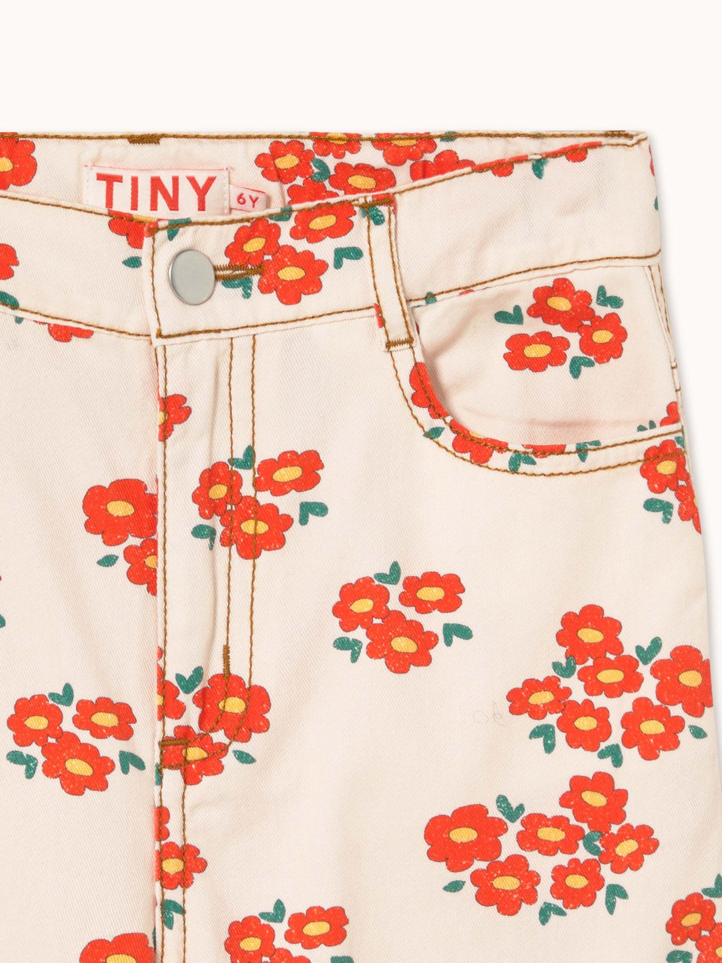 Blossoms Twill Jeans