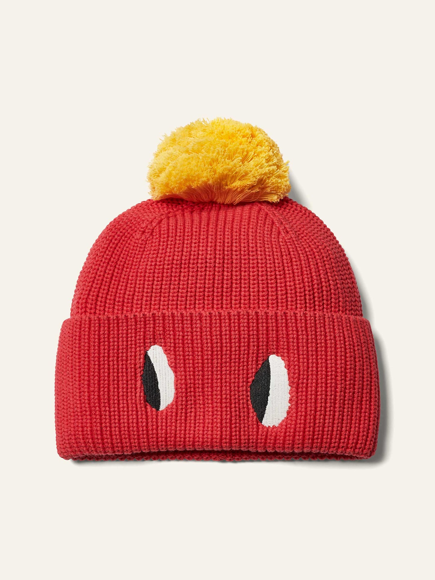 Rouge Pom Pom Beanie