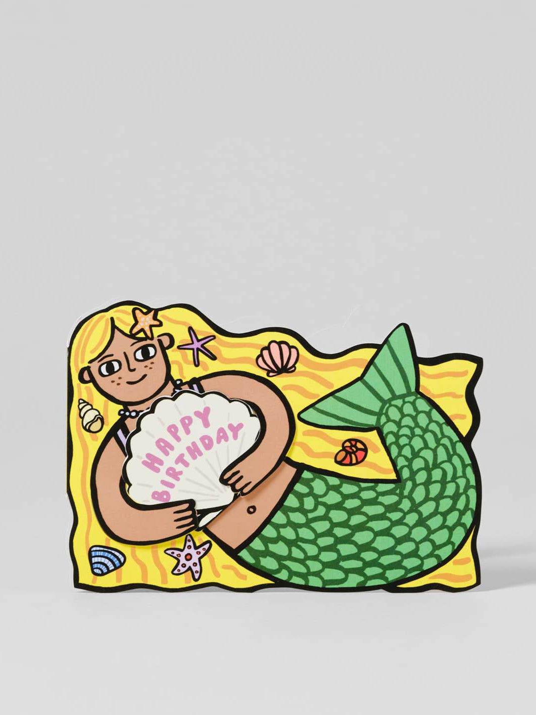 Mermaid With Mini Card