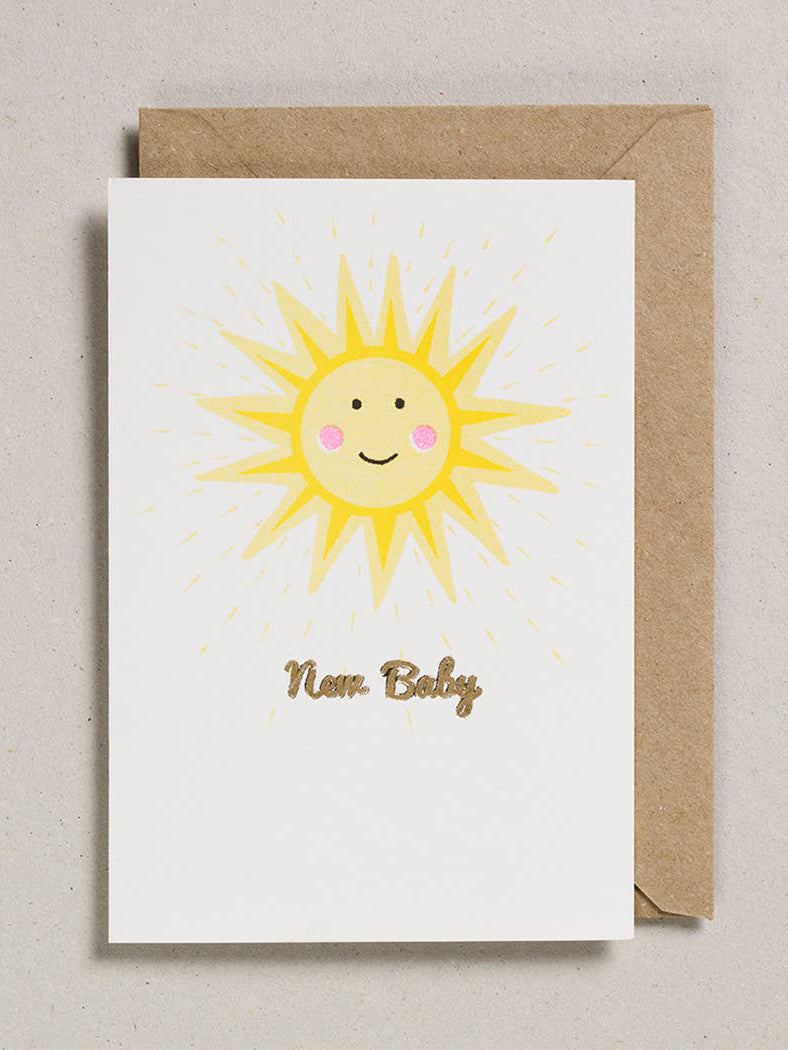 Sunshine New Baby Card