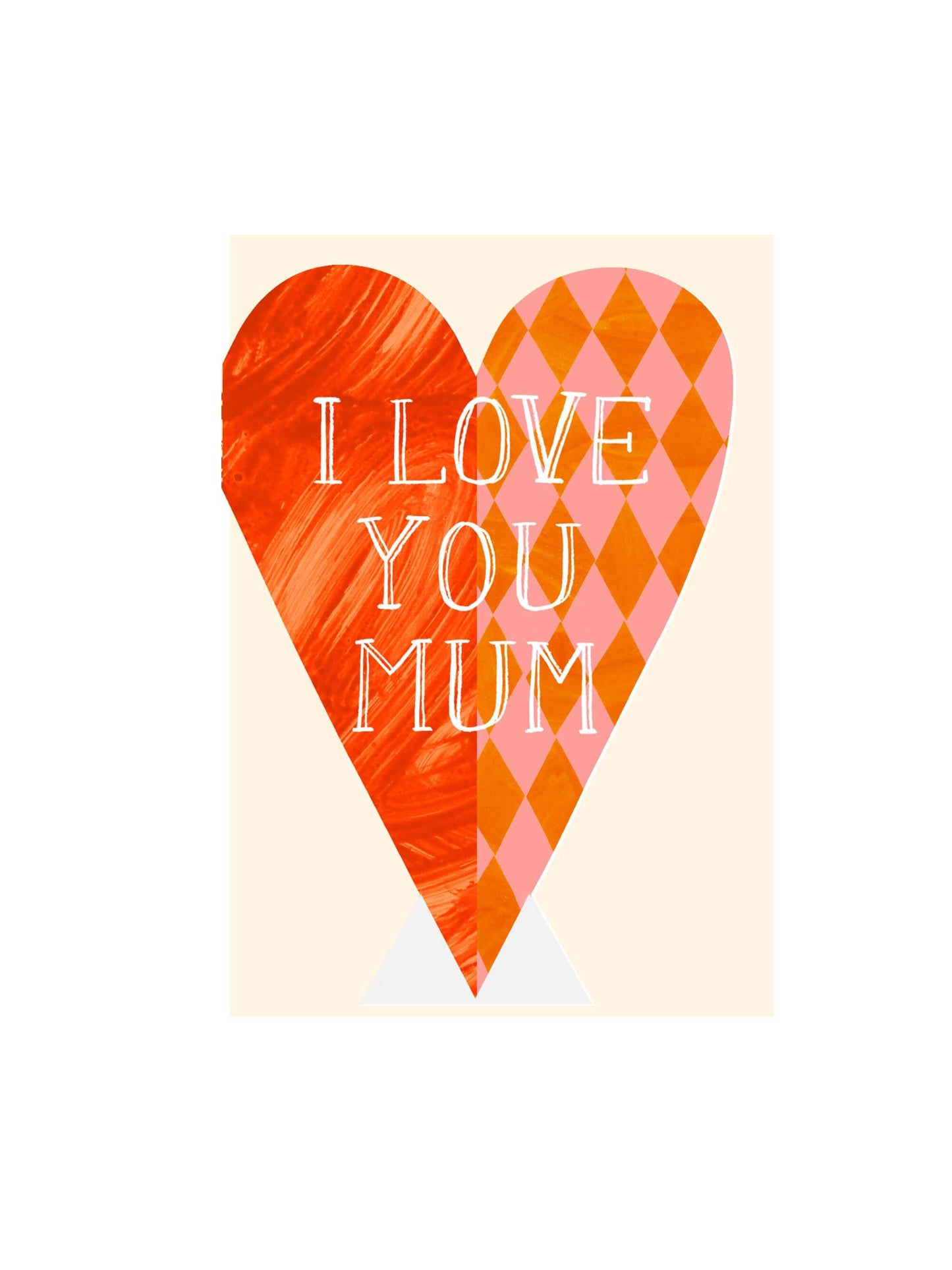 I Love You Mum Heart
