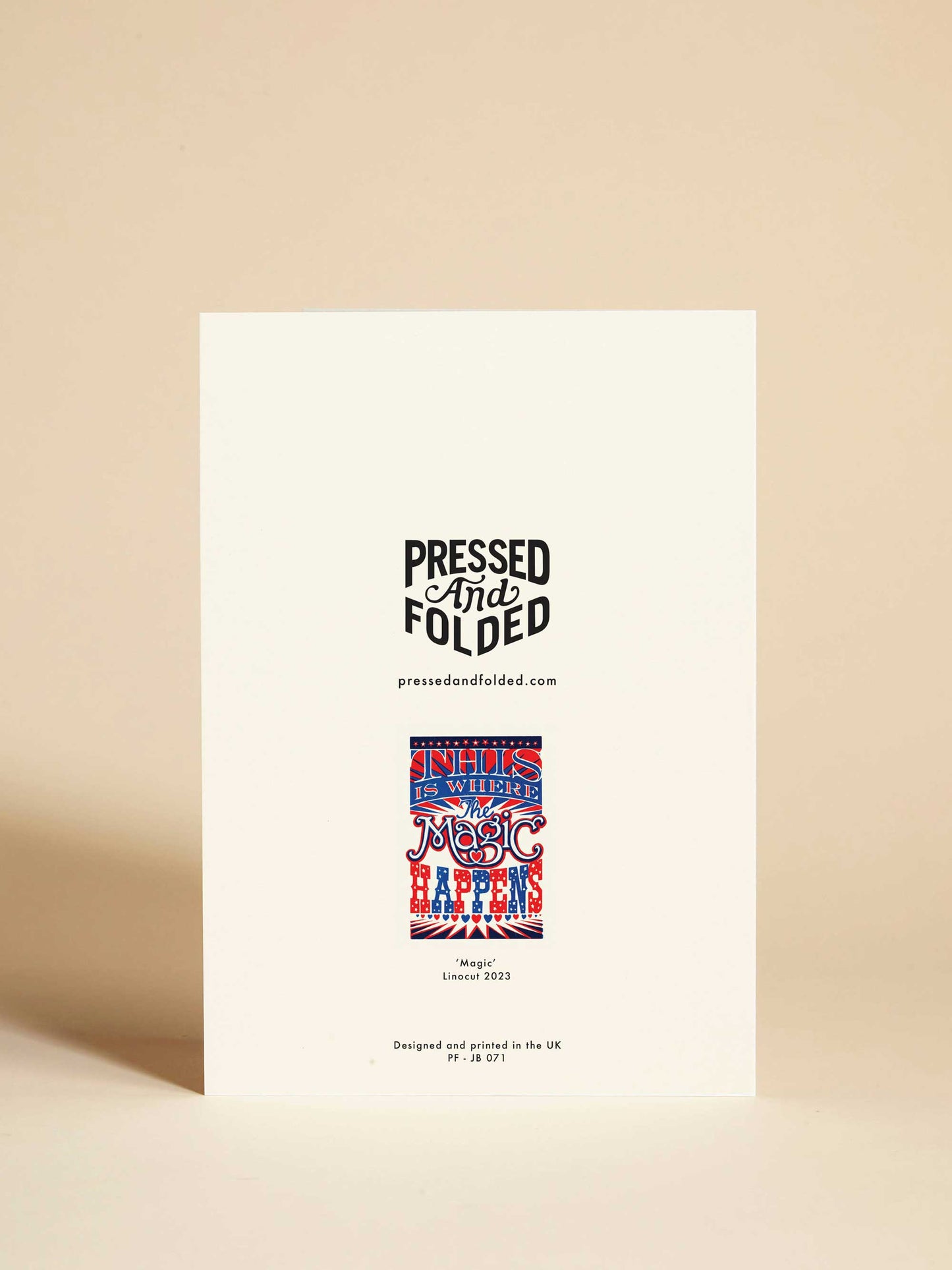 Magic Greeting Card