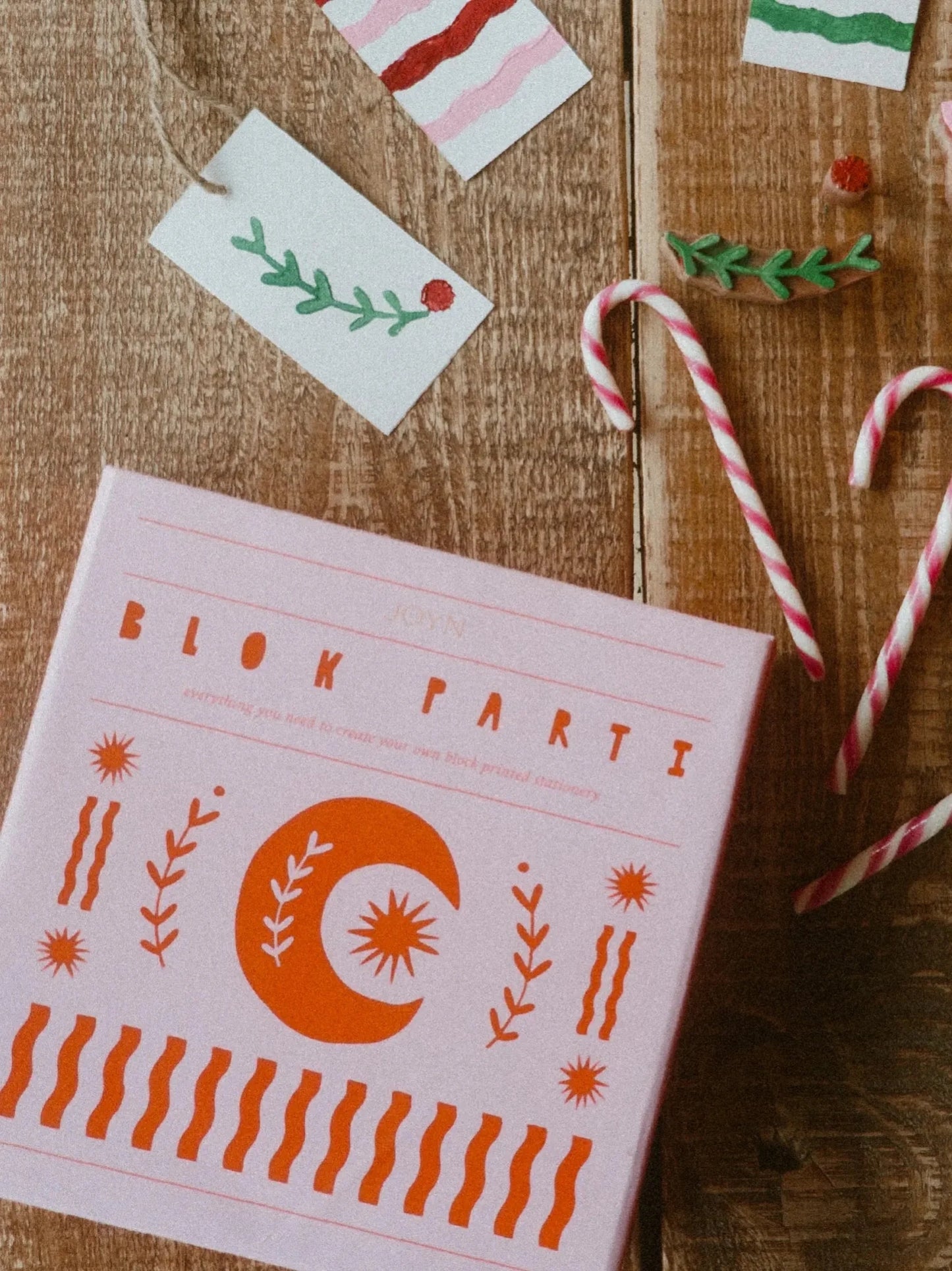 Block Printing Kit - Cosmic Print Stationery Set