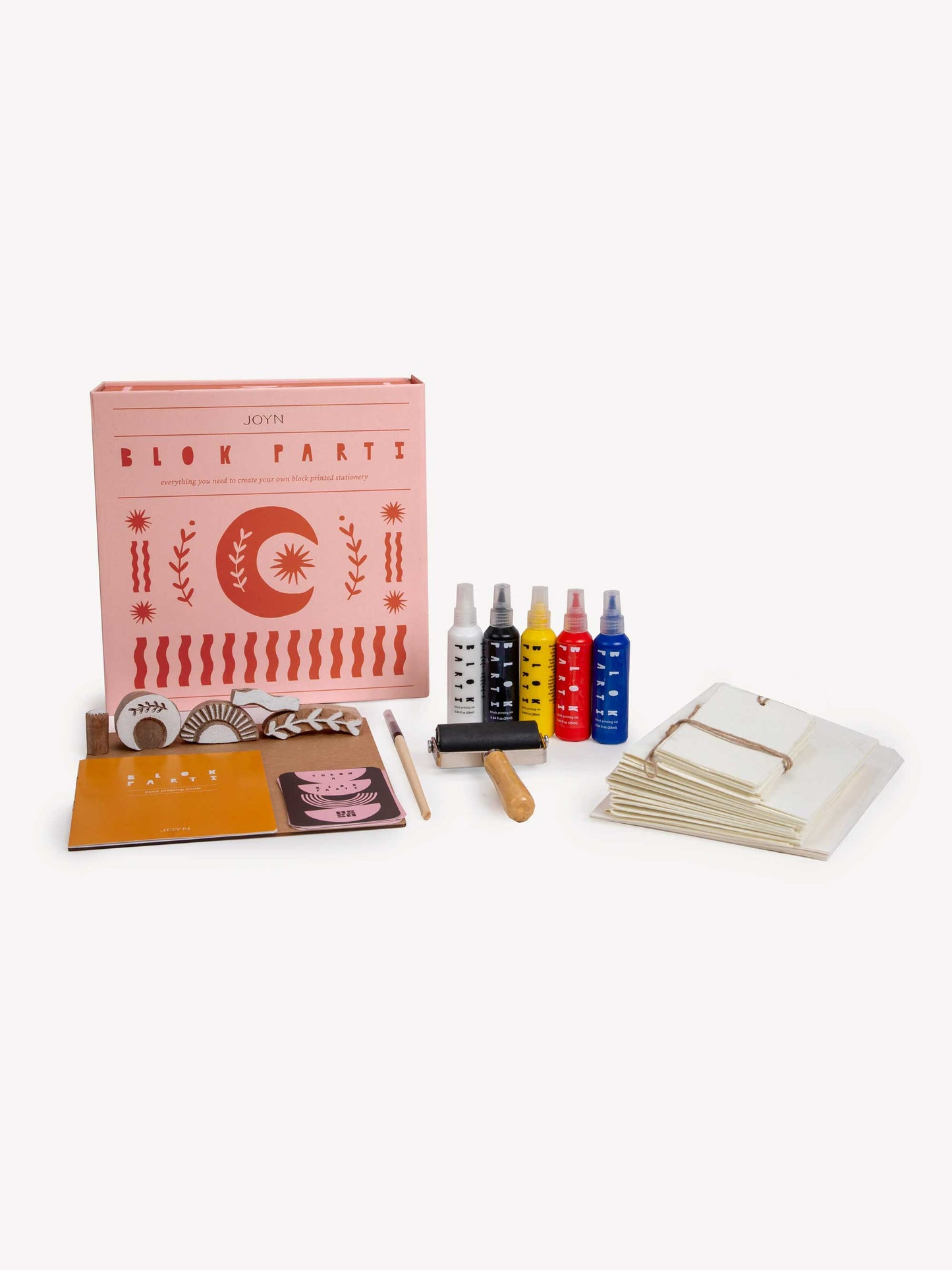 Block Printing Kit - Cosmic Print Stationery Set
