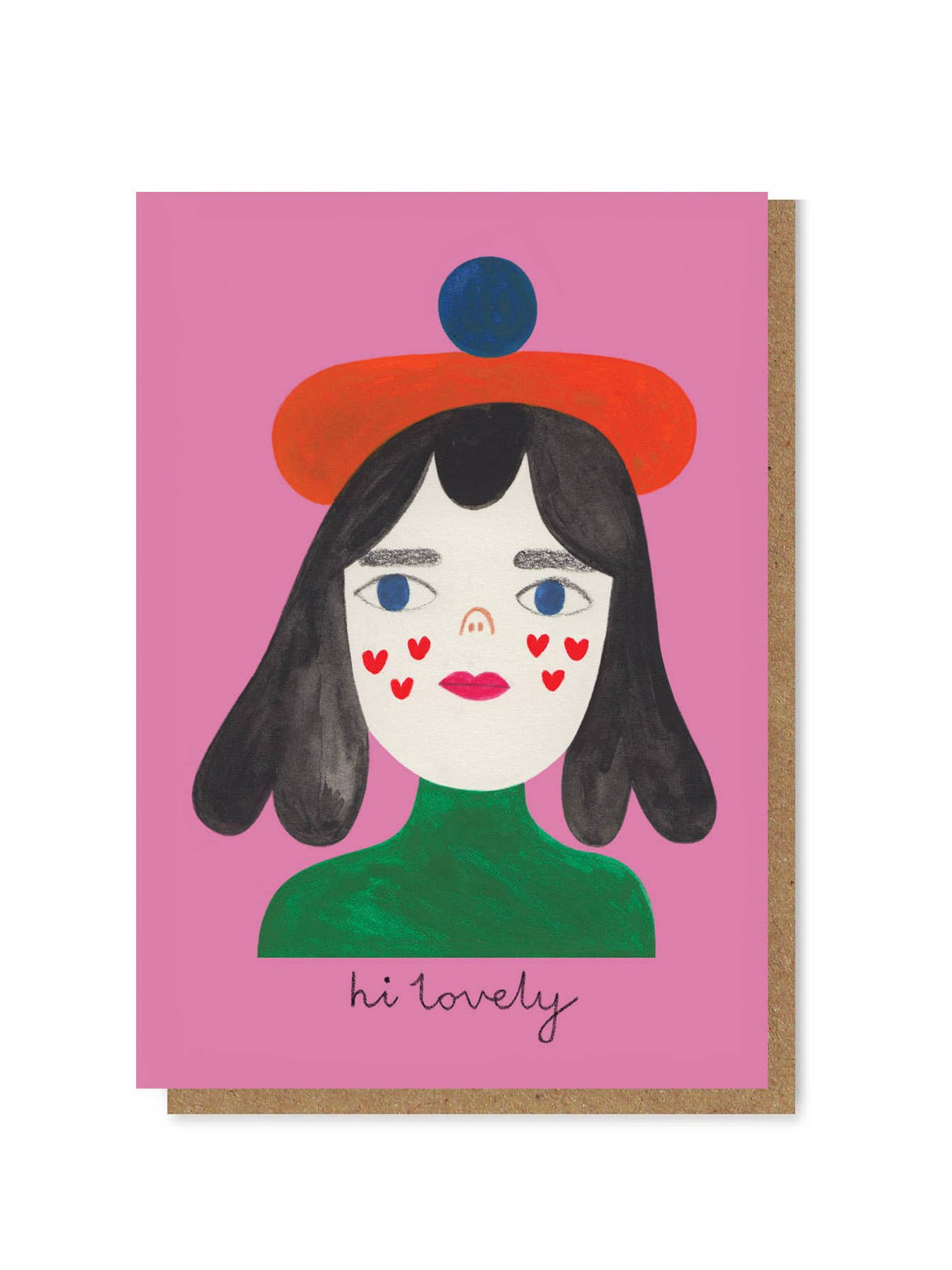 Hi Lovely Card