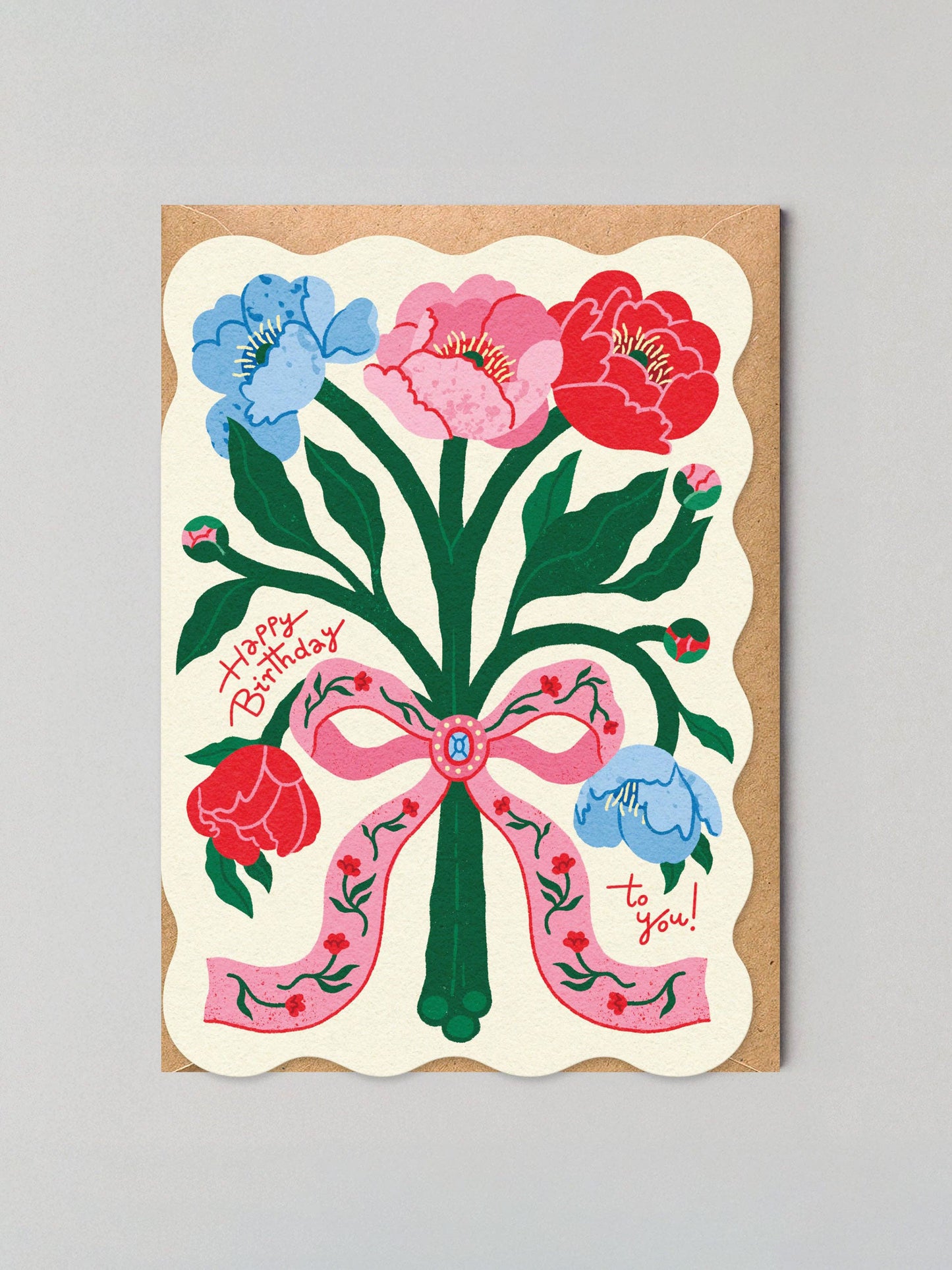 Floral Birthday Card
