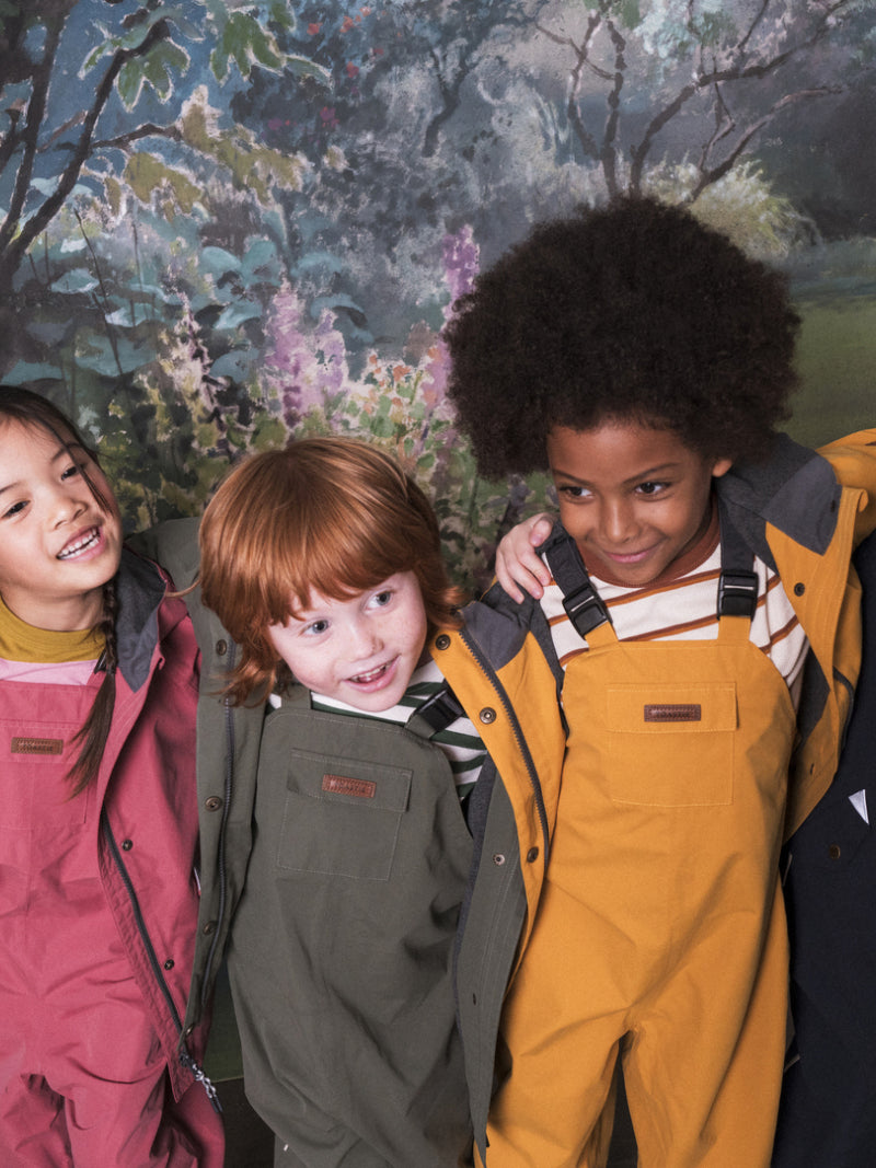 Caramel Checkerboard All Season Waterproof Dungaree