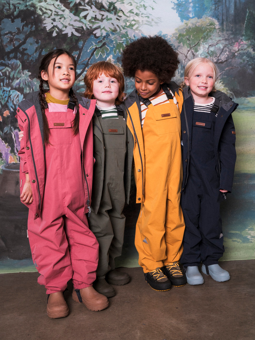 Butterscotch Yellow All Season Waterproof Dungaree