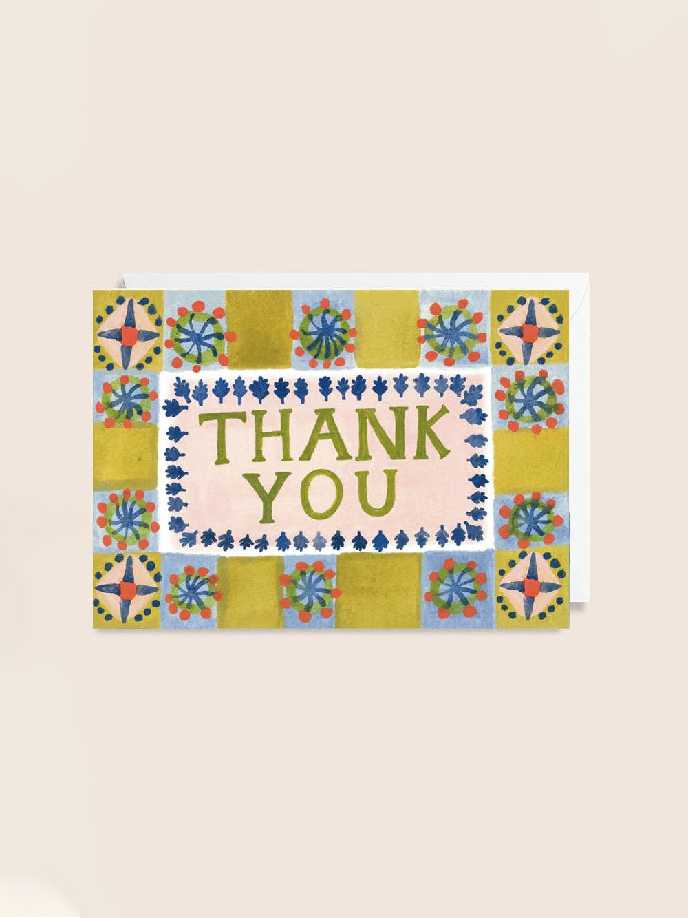 Thank You Pattern Card
