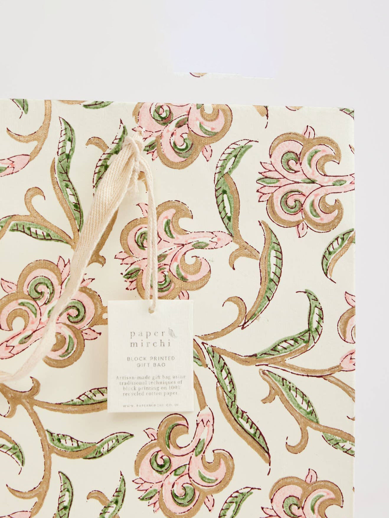 Blush Iris Glitz Gift Bag