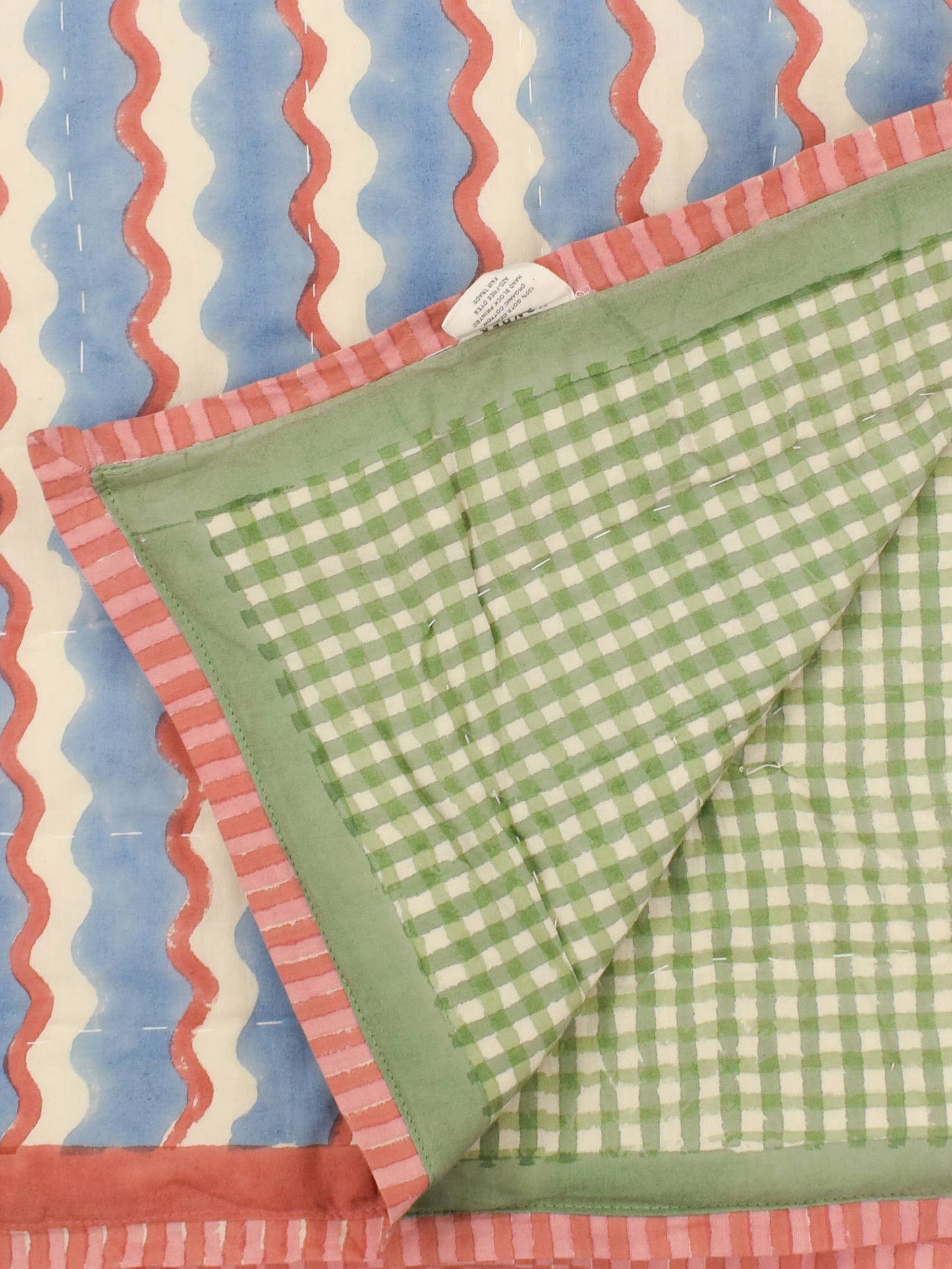 Sky Wiggle Organic Cotton Quilt