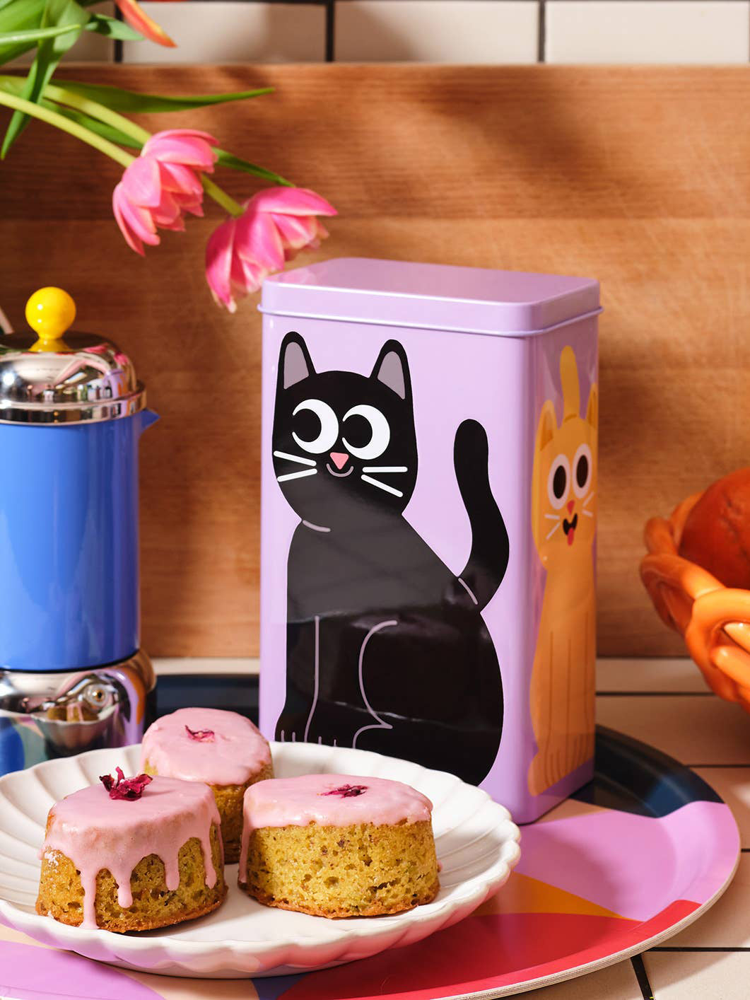 Cat Kitchen Storage Tin