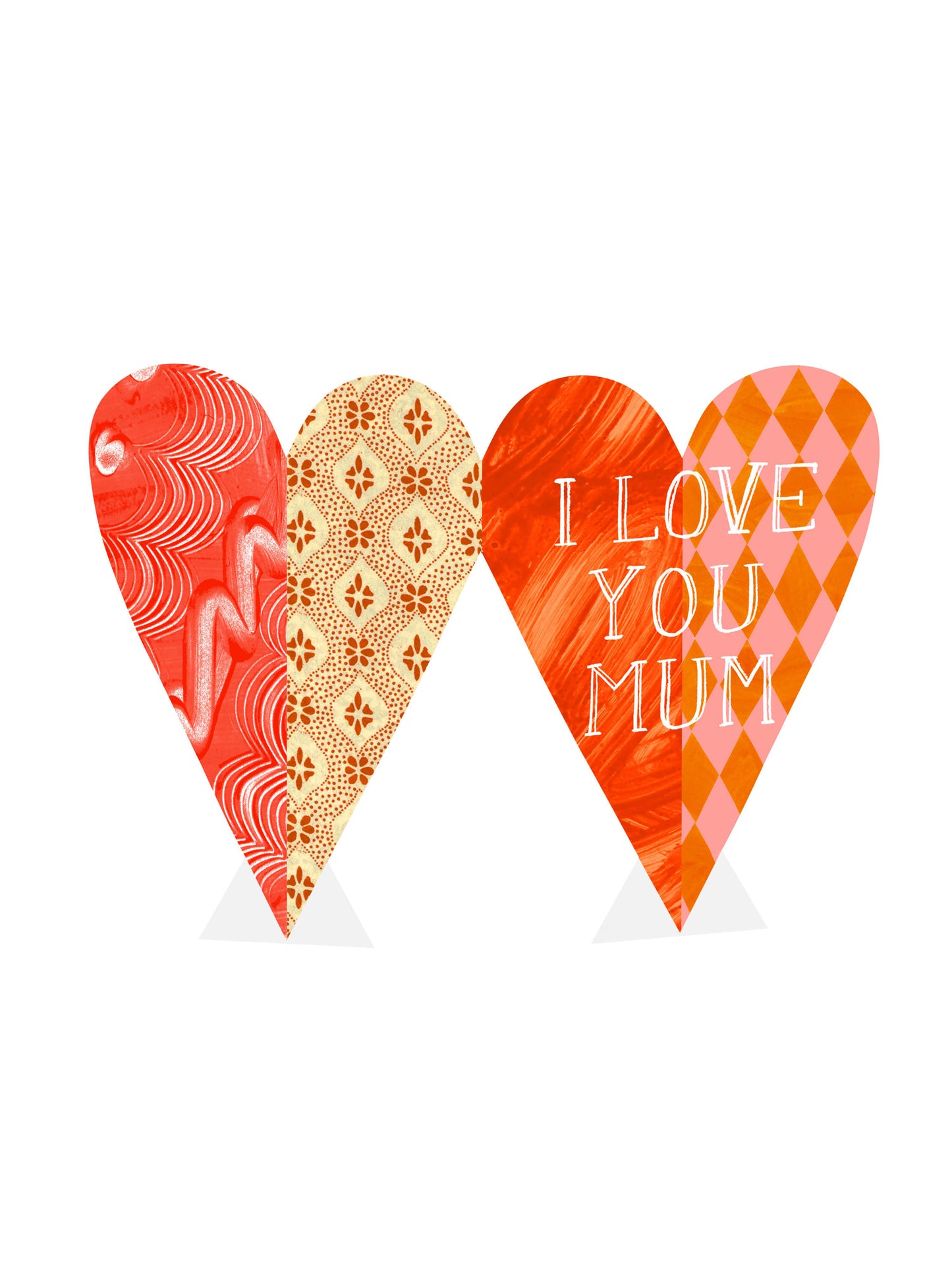 I Love You Mum Heart