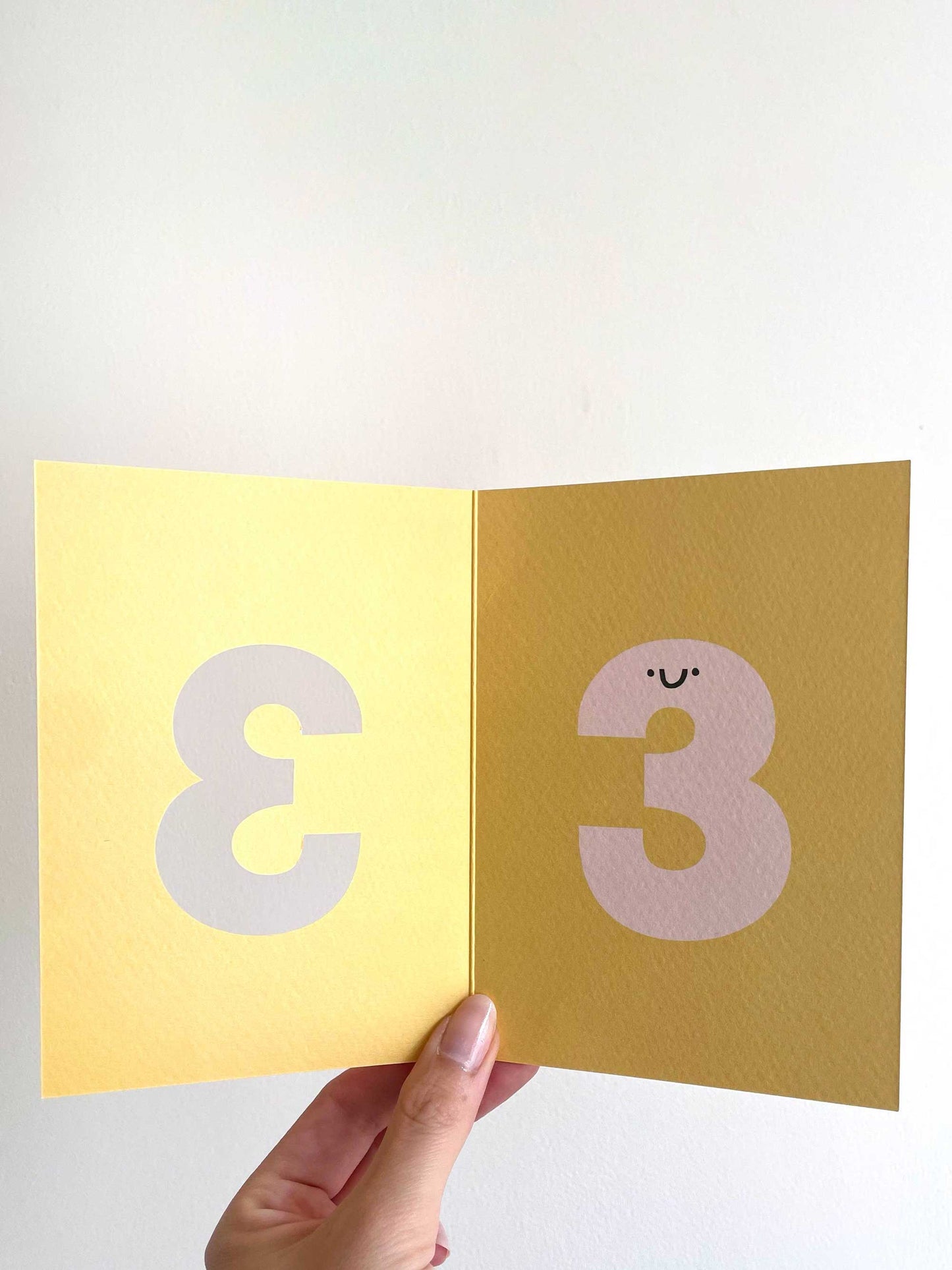 Age 3 Birthday Card