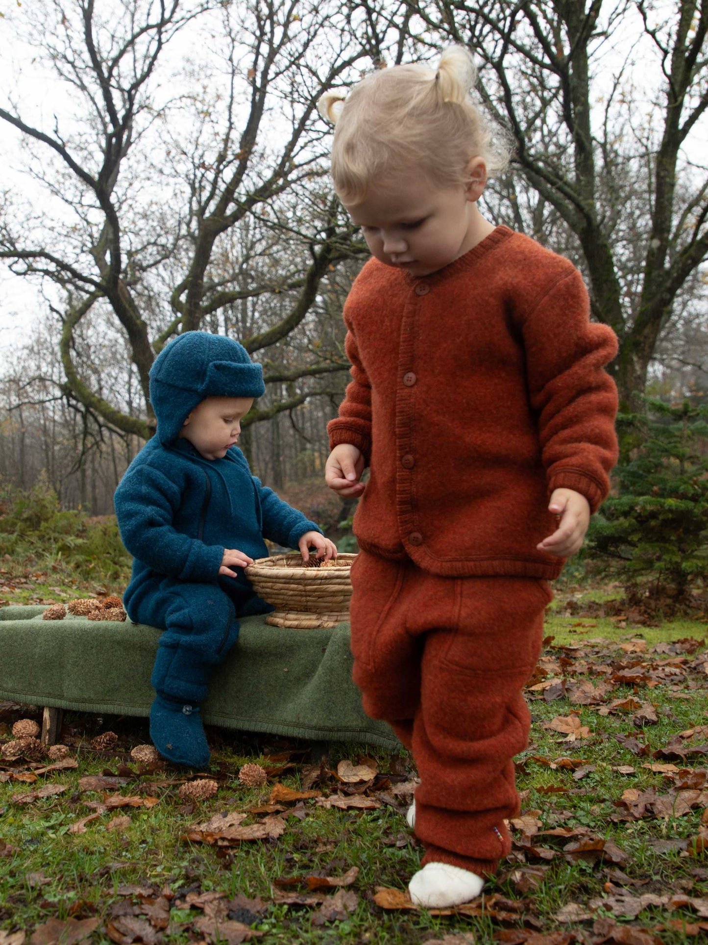 Russet Fleece Cardigan