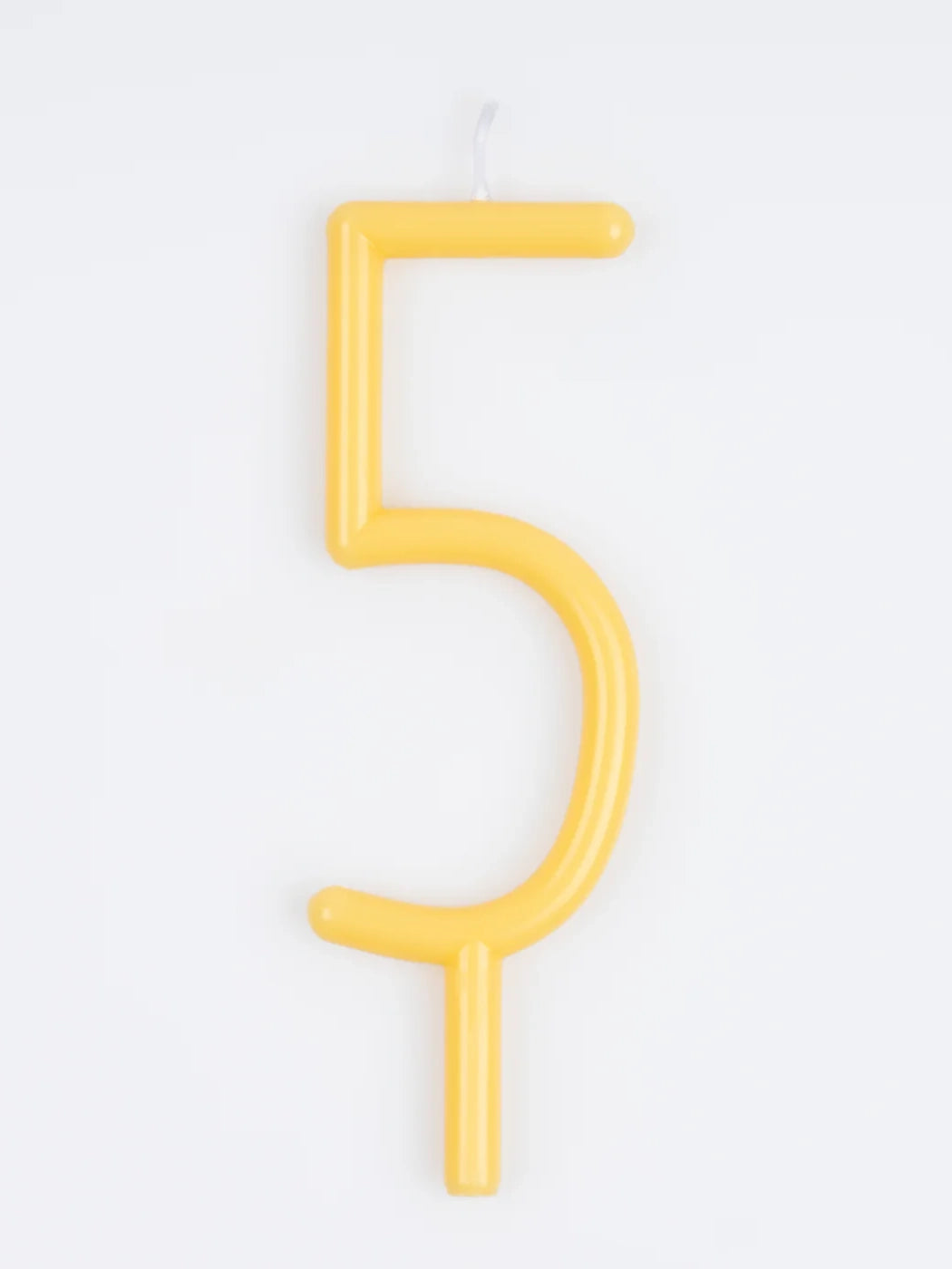 Slim Number 5 Candle